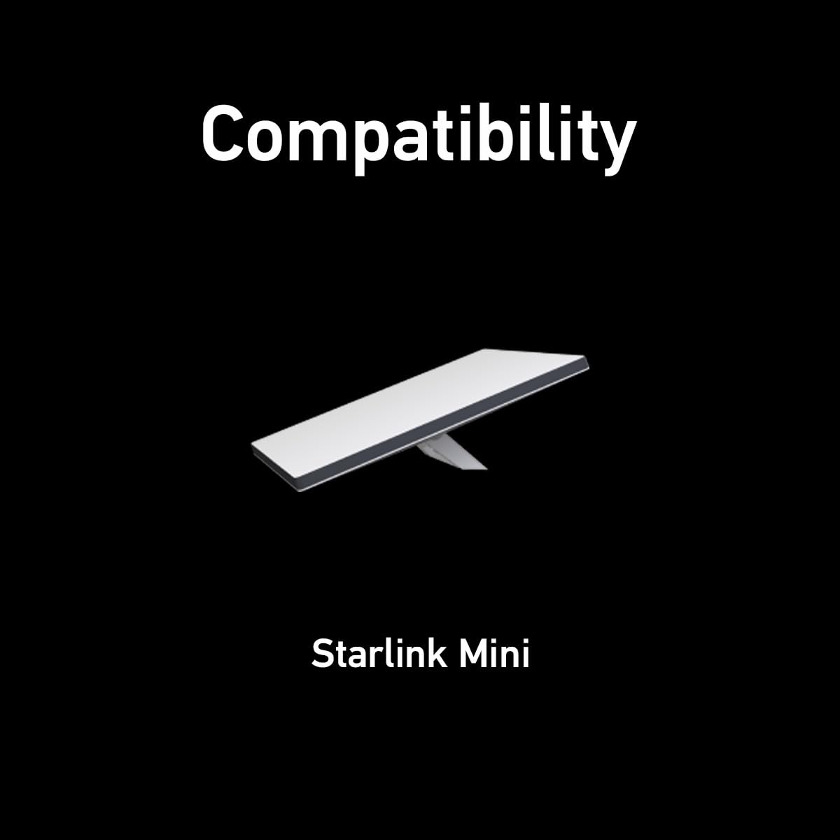 Starlink Mini Car Roof Mount - Patented Magnetic Quick Release Mounting Kit for RVs, Vans, Boats, Yachts & Trucks | Durable Aluminum Alloy | Perfect for Road Trips, Camping & Marine Adventures