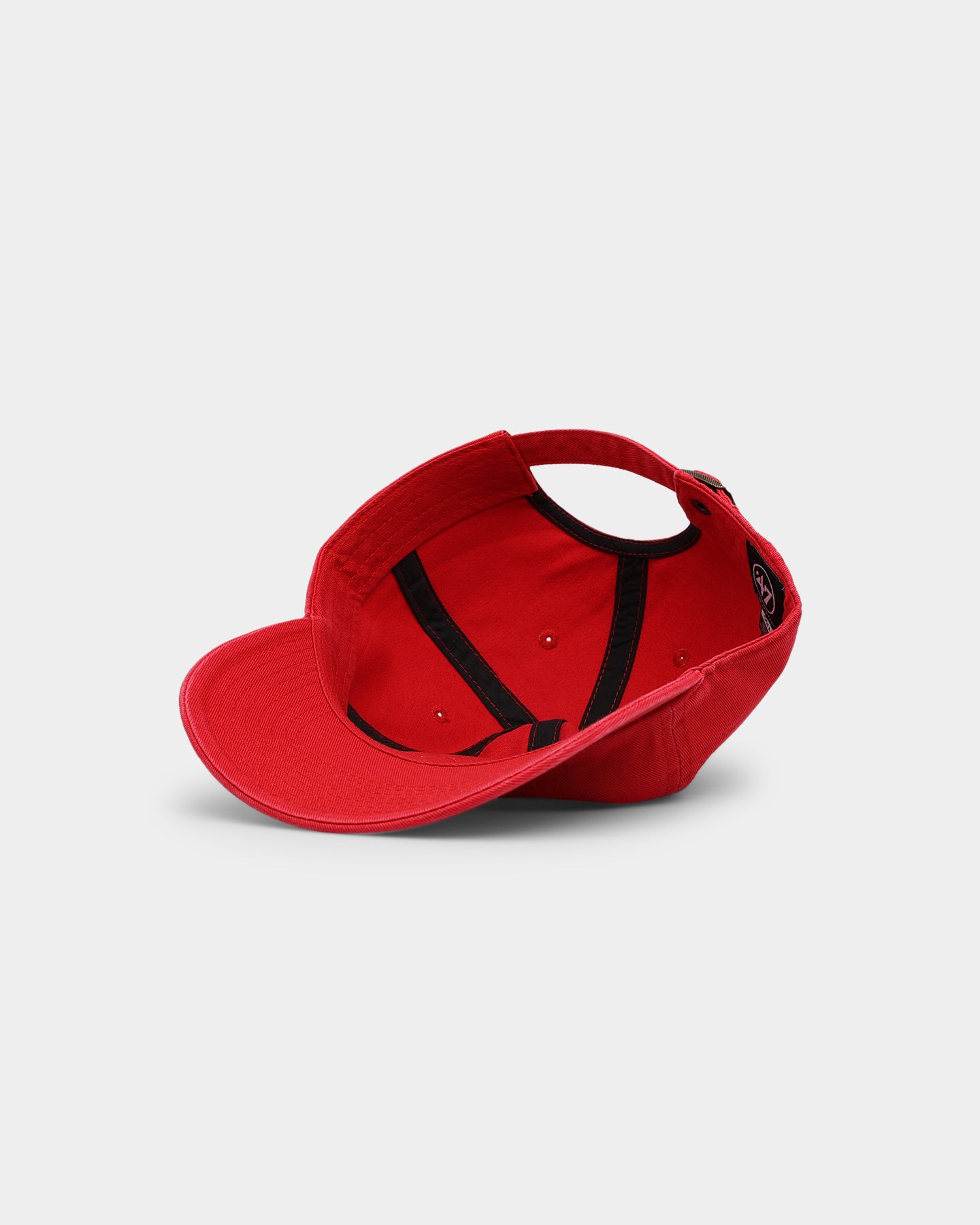 47 Brand Gonzaga Bulldogs '47 Clean Up Strapback Red Adjustable Hat - Official NCAA Basketball Fan Gear for Men & Women - Perfect for Game Day, Tailgating and Casual Wear