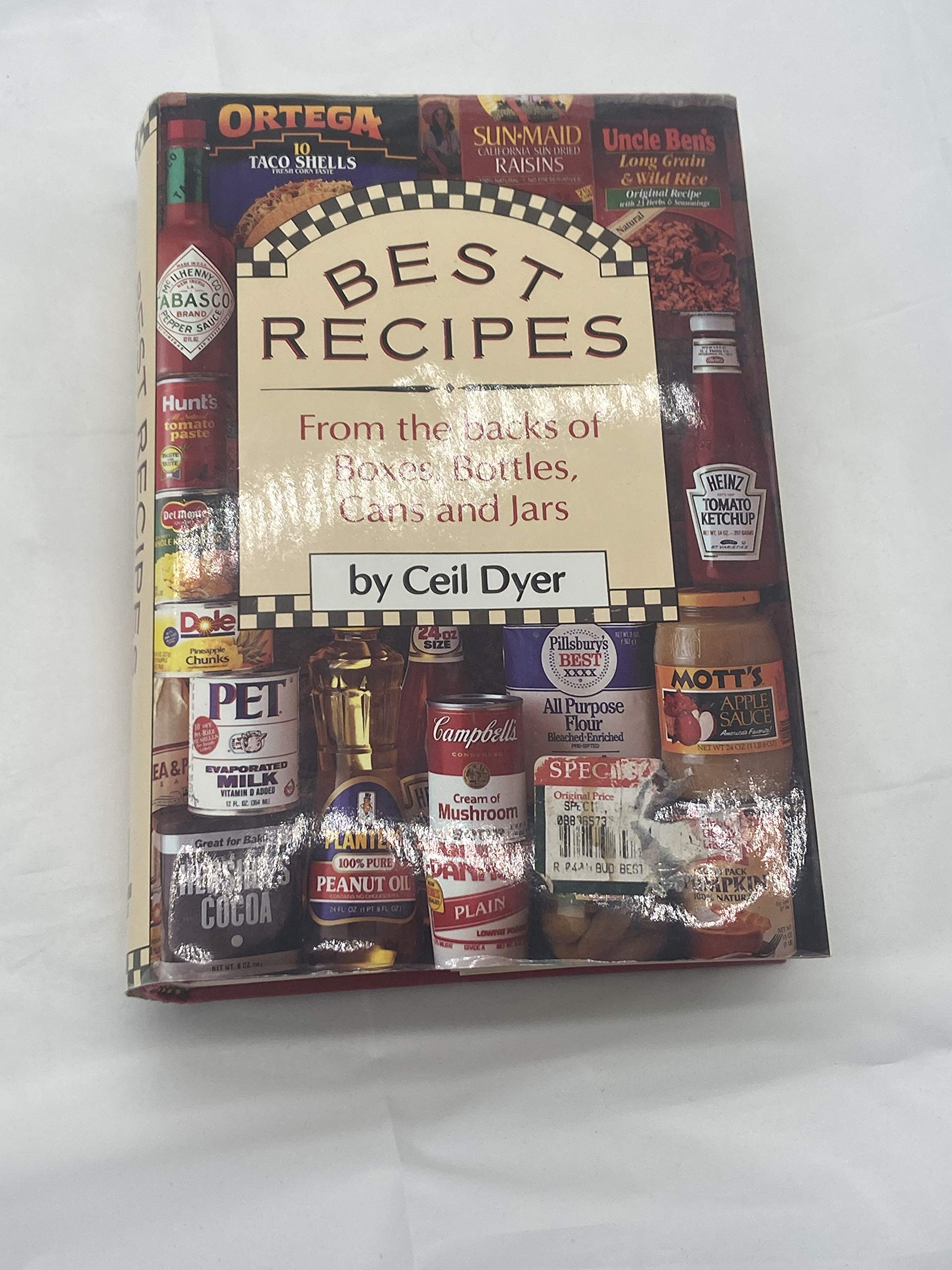 Best Recipes from the Backs of Boxes, Bottles, Cans, and Jars Hardcover Cookbook - Classic American Homemade Dishes for Family Dinners & Holiday Gatherings