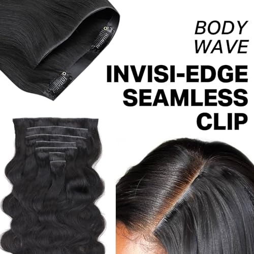 #1B Natural Black-BW Invisible Edge