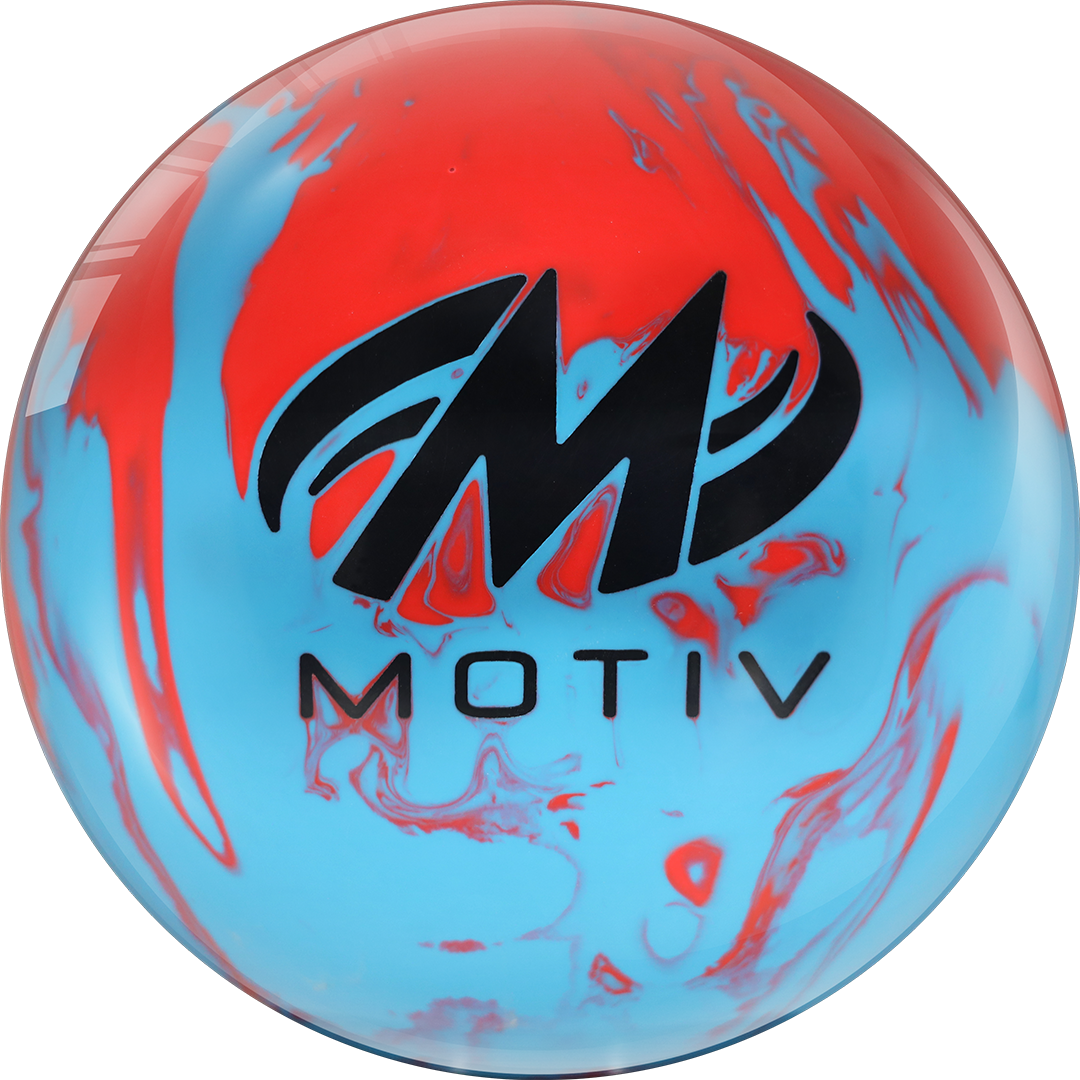 Motiv Max Thrill Solid Bowling Ball - High Performance Reactive Resin for Strikes & Spares | Perfect for League Play & Tournament Bowlers