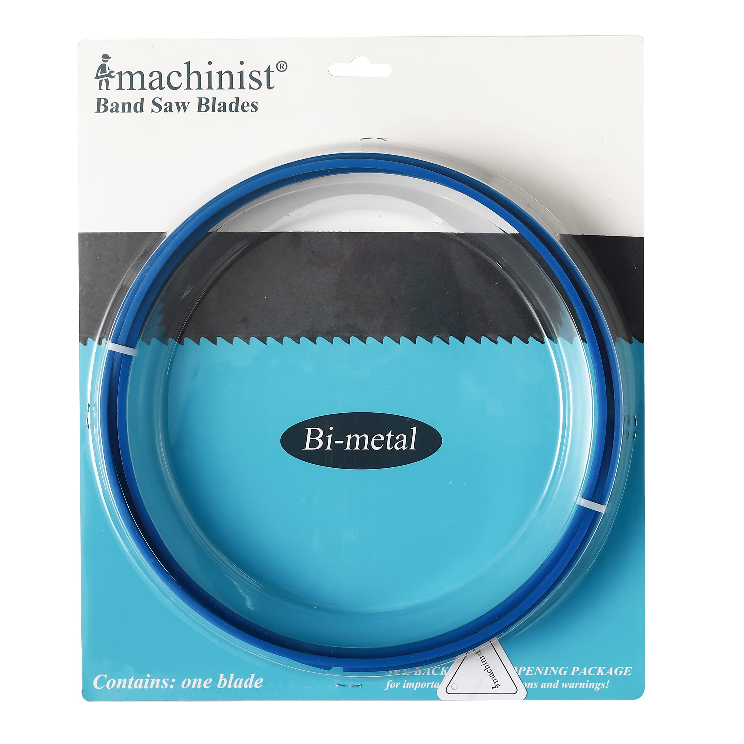 Imachinist S1053446 M42 105-Inch Long, 3/4-Inch Wide, 0.035-Inch Thick Bi-Metal Band Saw Blades for Metal Cutting – Variable Teeth (4/6 TPI) – Ideal for Steel, Aluminum, and Pipe Cutting in Workshops and Industrial Use