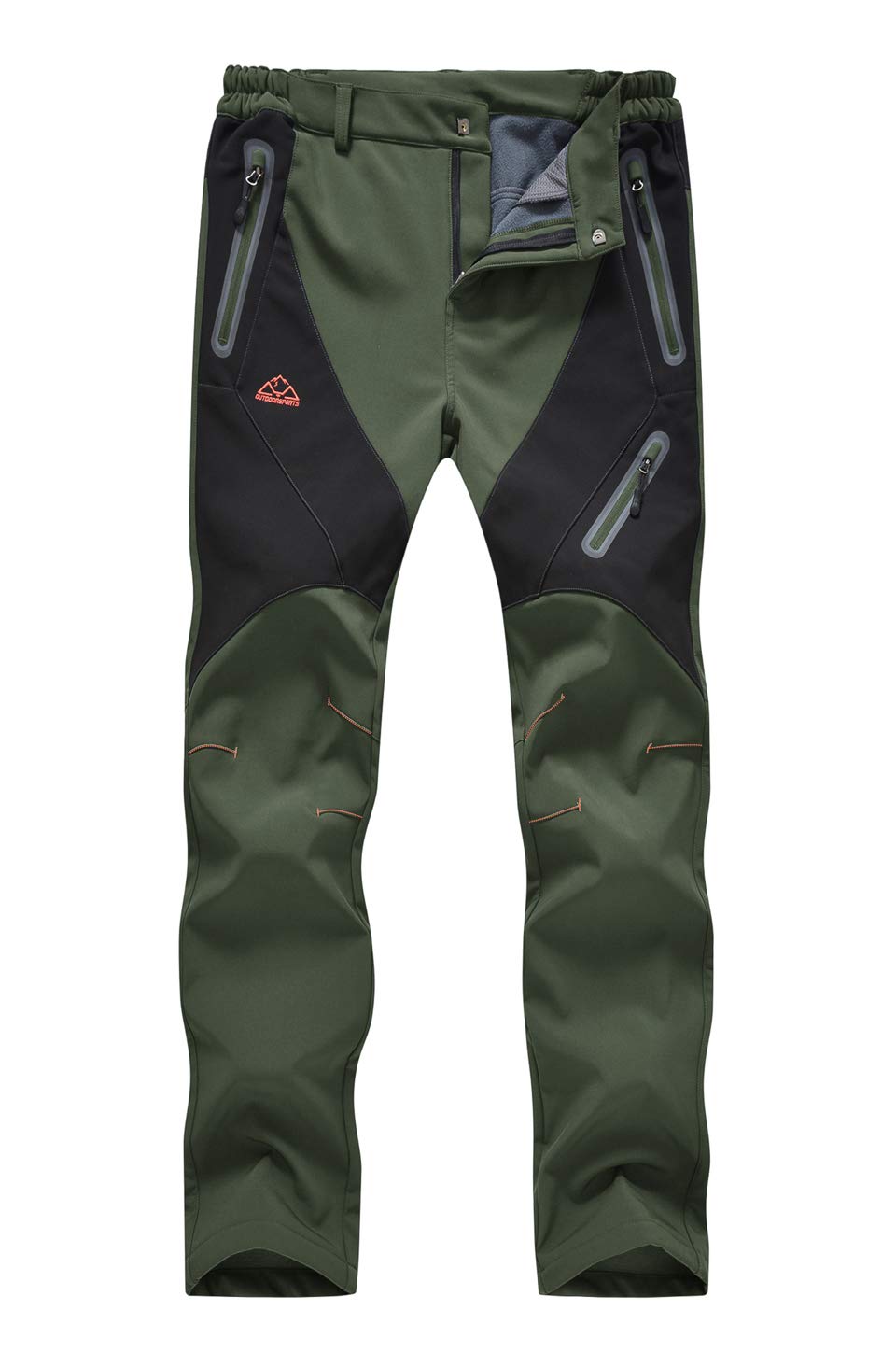YSENTO Women's Insulated Snow Ski Pants - Fleece-Lined Winter Hiking Cargo Pants - Waterproof Windproof Thermal Snowboarding Pants for Skiing, Snowboarding & Outdoor Adventures