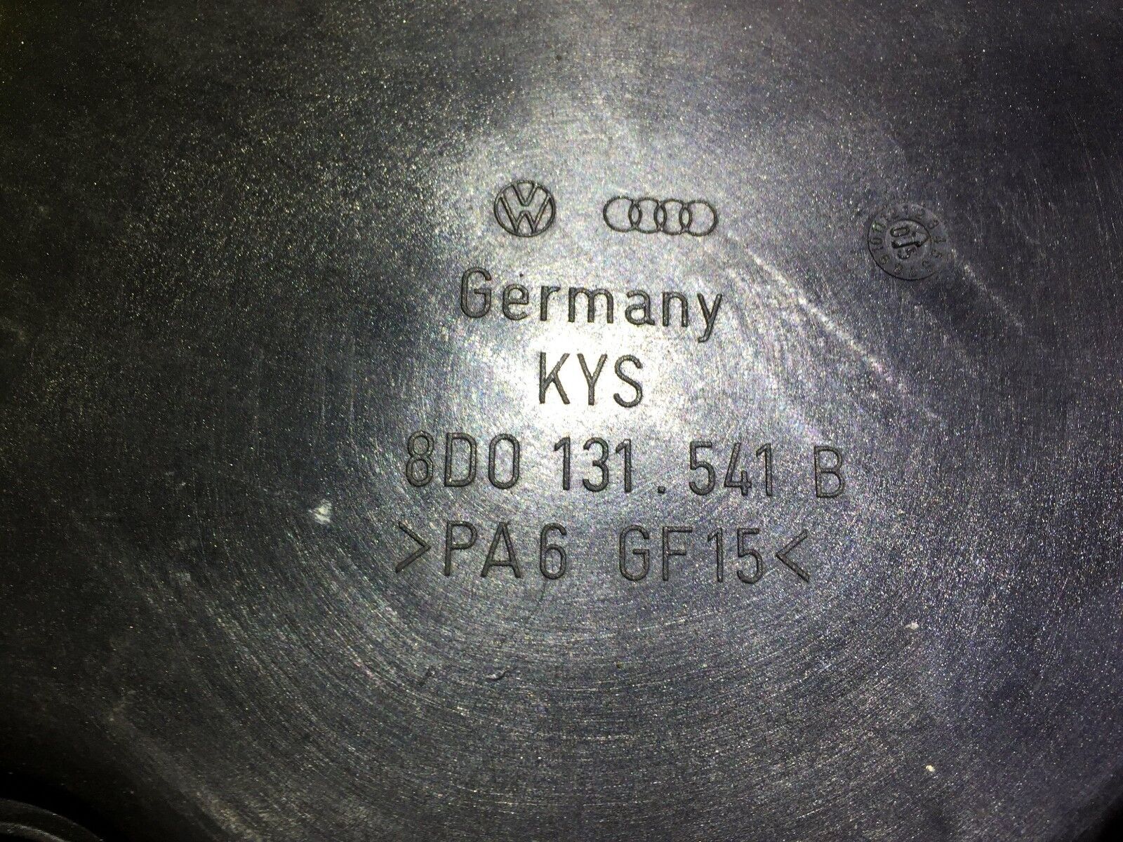 04 05 06 Audi A4 B6 Convertible Vacuum Accumulator Tank Reservoir OEM Replacement Part - Perfect for Engine Performance & Convertible Top Operation