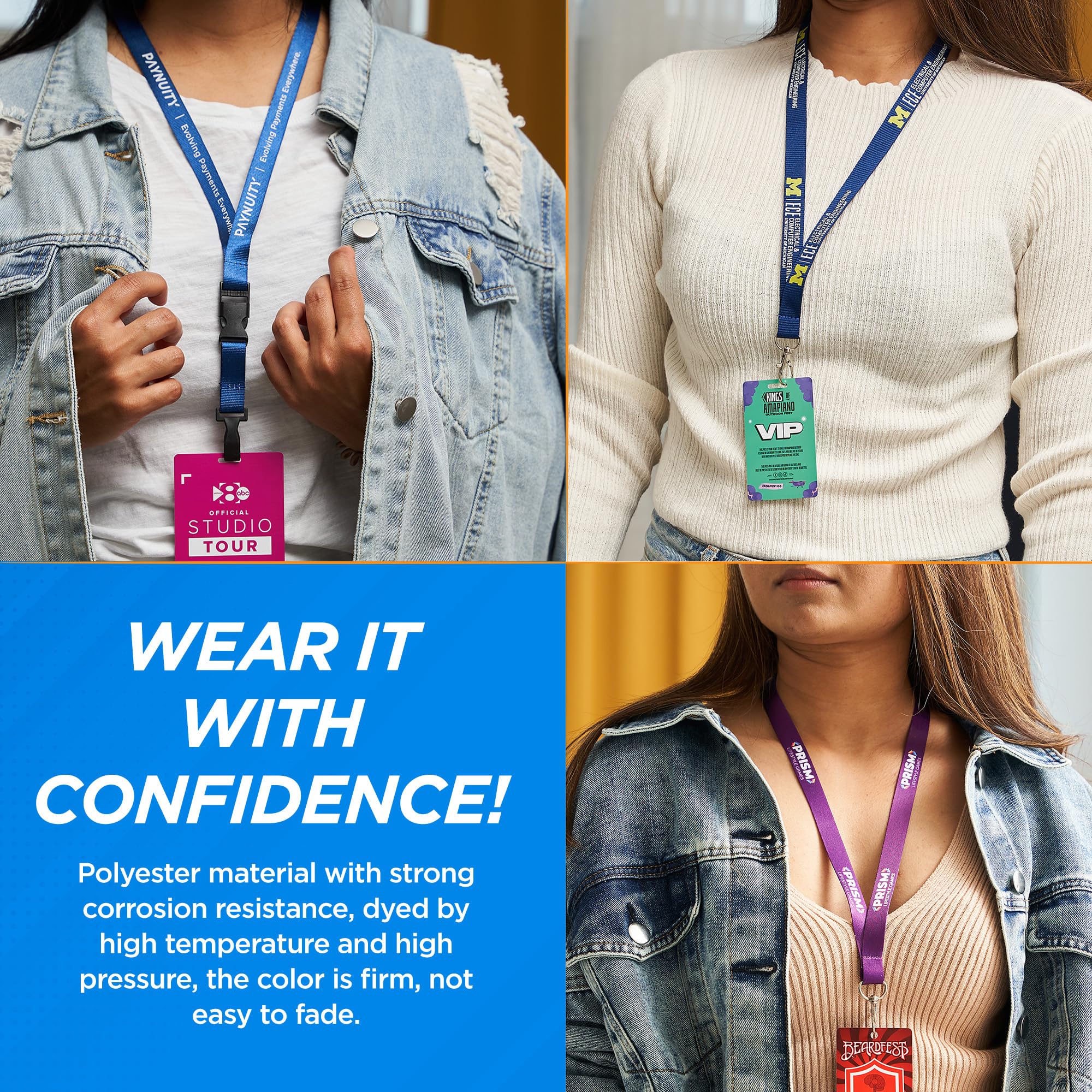 Custom Breakaway Lanyards - Personalized for Events & Promotions