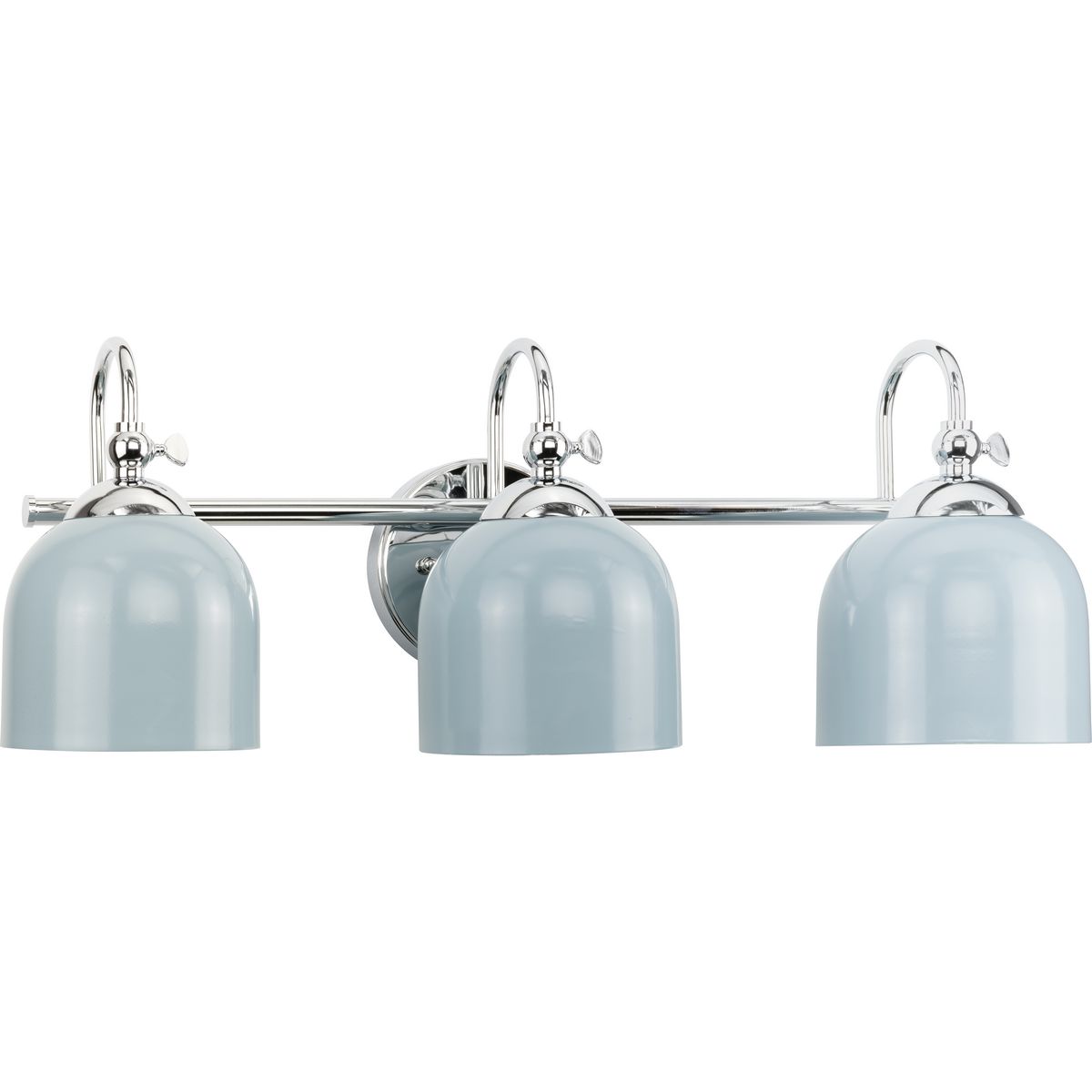 Dalton Collection 3-Light Metal Shade Bathroom Vanity Light Fixture - Perfect for Modern Bathroom, Powder Room & Dressing Area Lighting