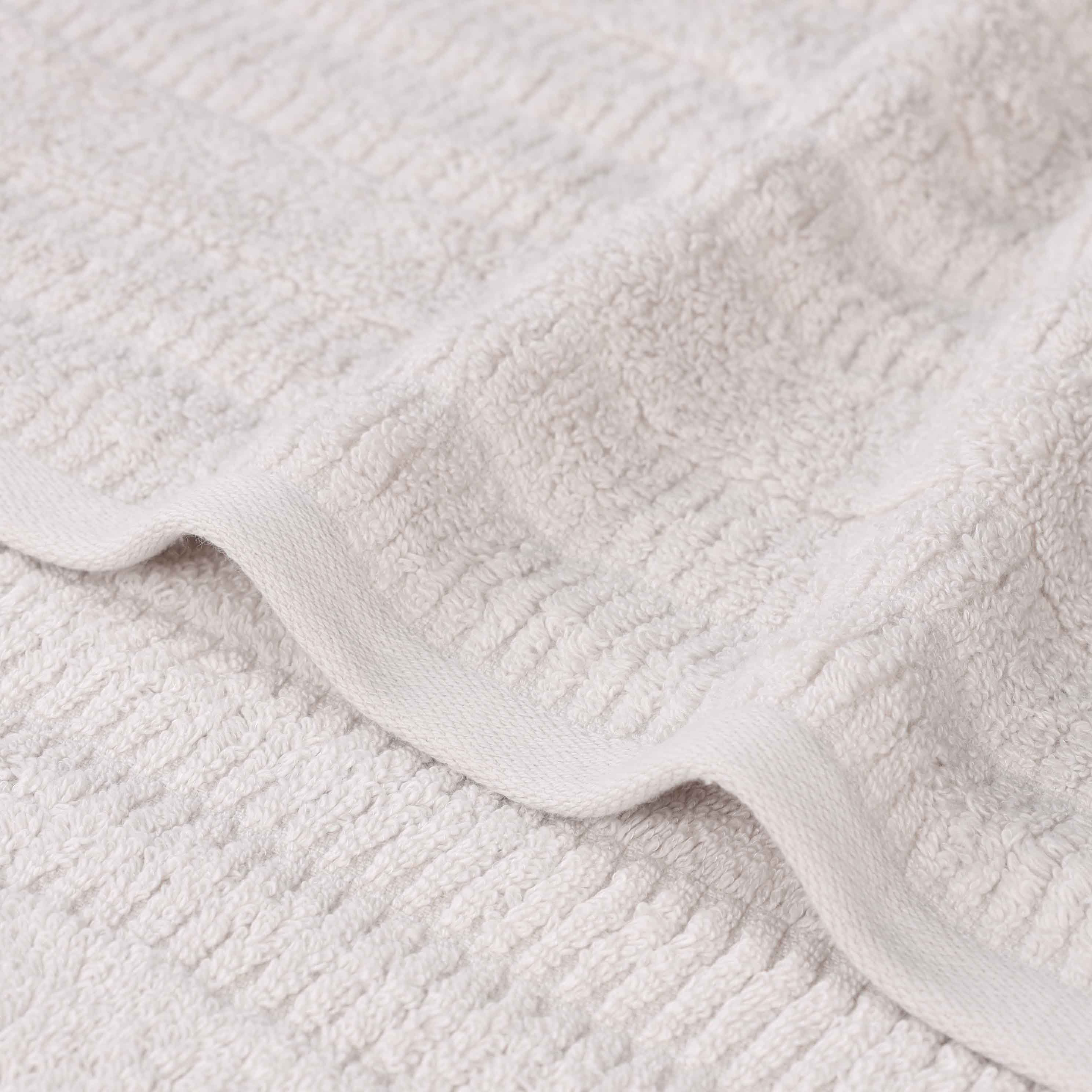Premium Mika Smart Twist Cotton Bath Sheets - Ultra Soft & Absorbent, Set of 2 (Grey) - Luxury Spa & Bathroom Essentials for Hotels & Home Use