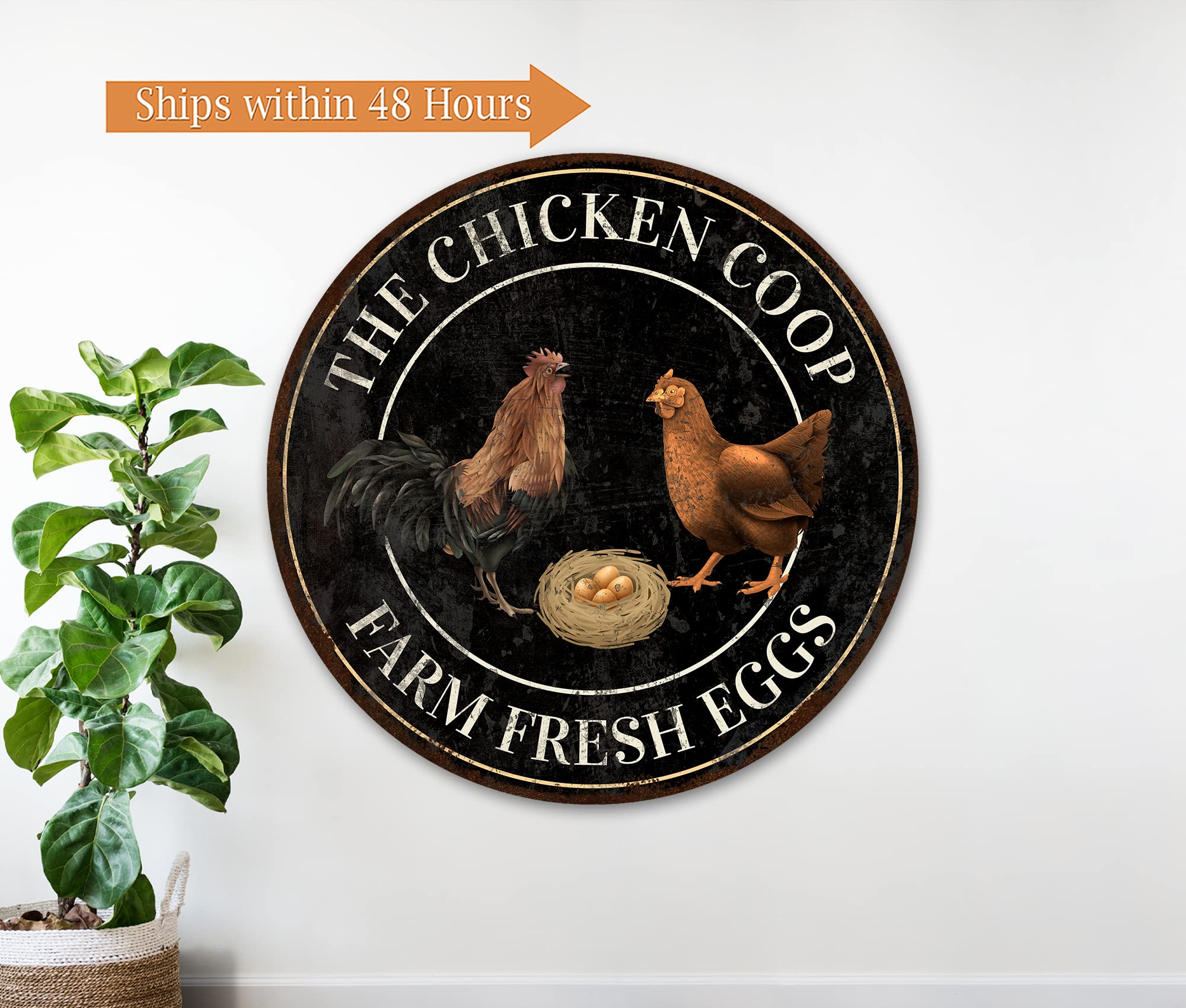 Farmhouse Chicken Coop Sign - 18