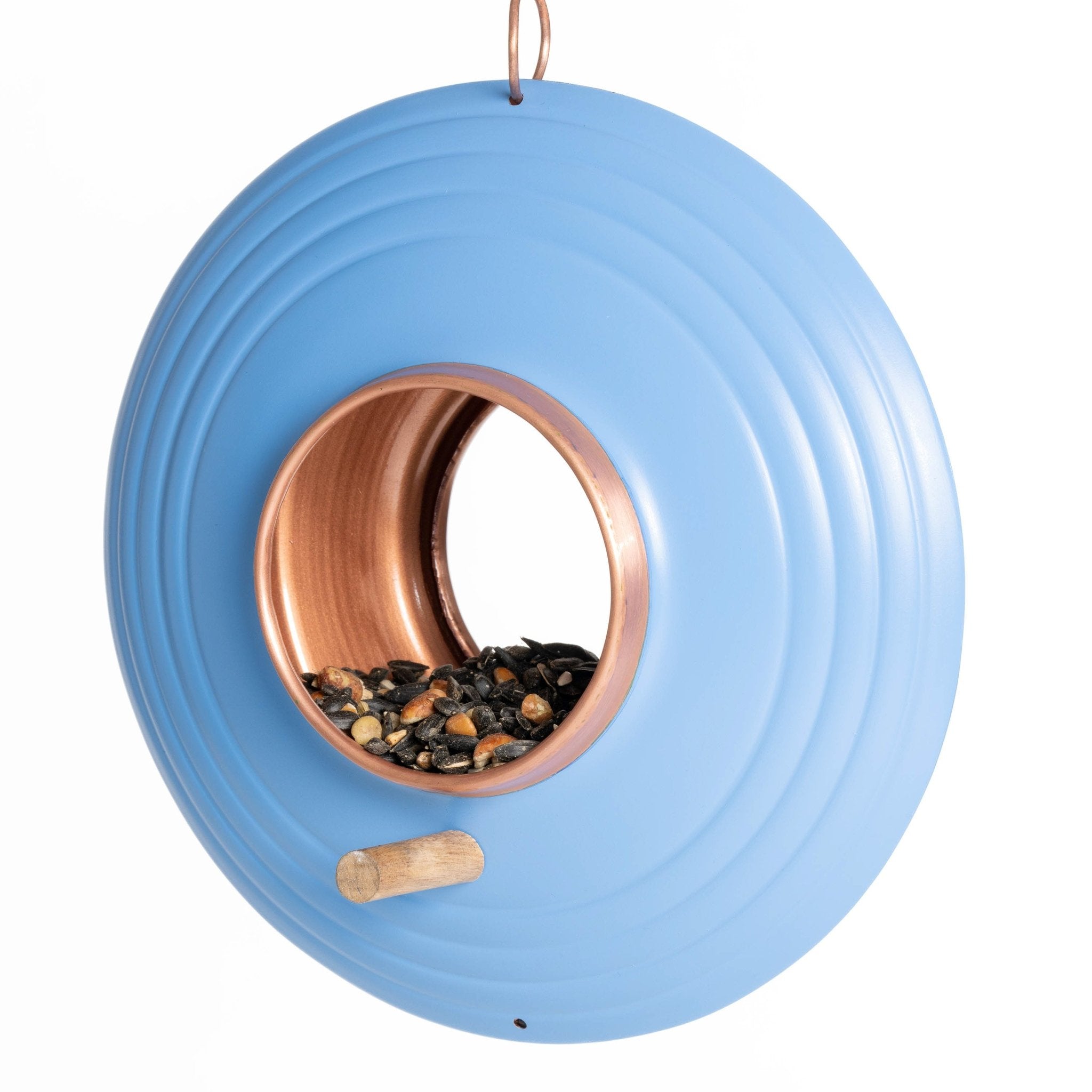 Azure Fly Thru™ Bird Feeder - Squirrel Proof Hanging Bird Feeder for Outdoor Garden, Yard & Patio - Attracts Cardinals, Finches & Wild Birds (Perfect for Bird Watching & Nature Lovers)