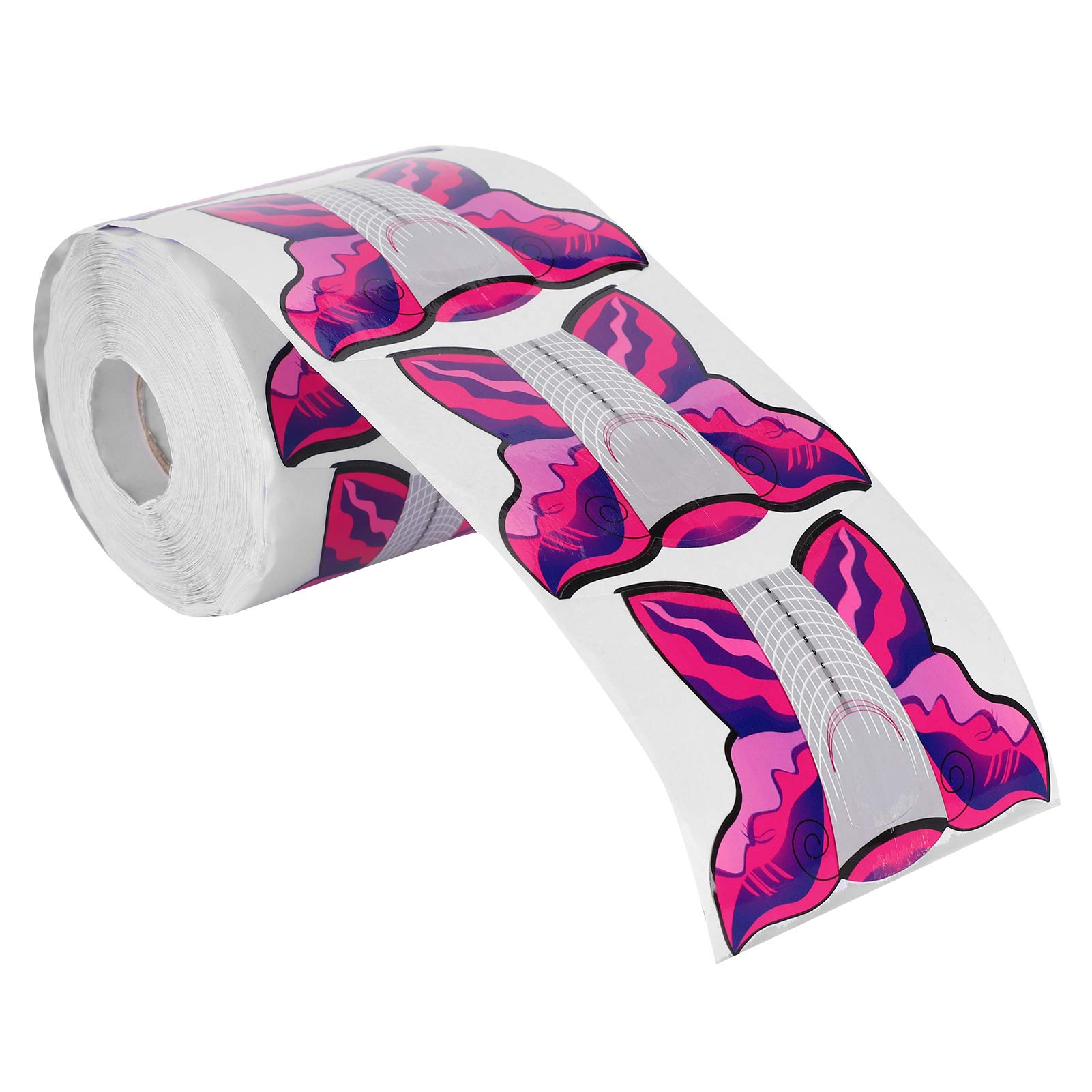 300pcs Butterfly Nail Extension Stickers - Pointed Nail Forms for Sculpting & Extensions | Works with UV Acrylic, Poly Gel & Manicure Products | Perfect for Salon & DIY Nail Art at Home