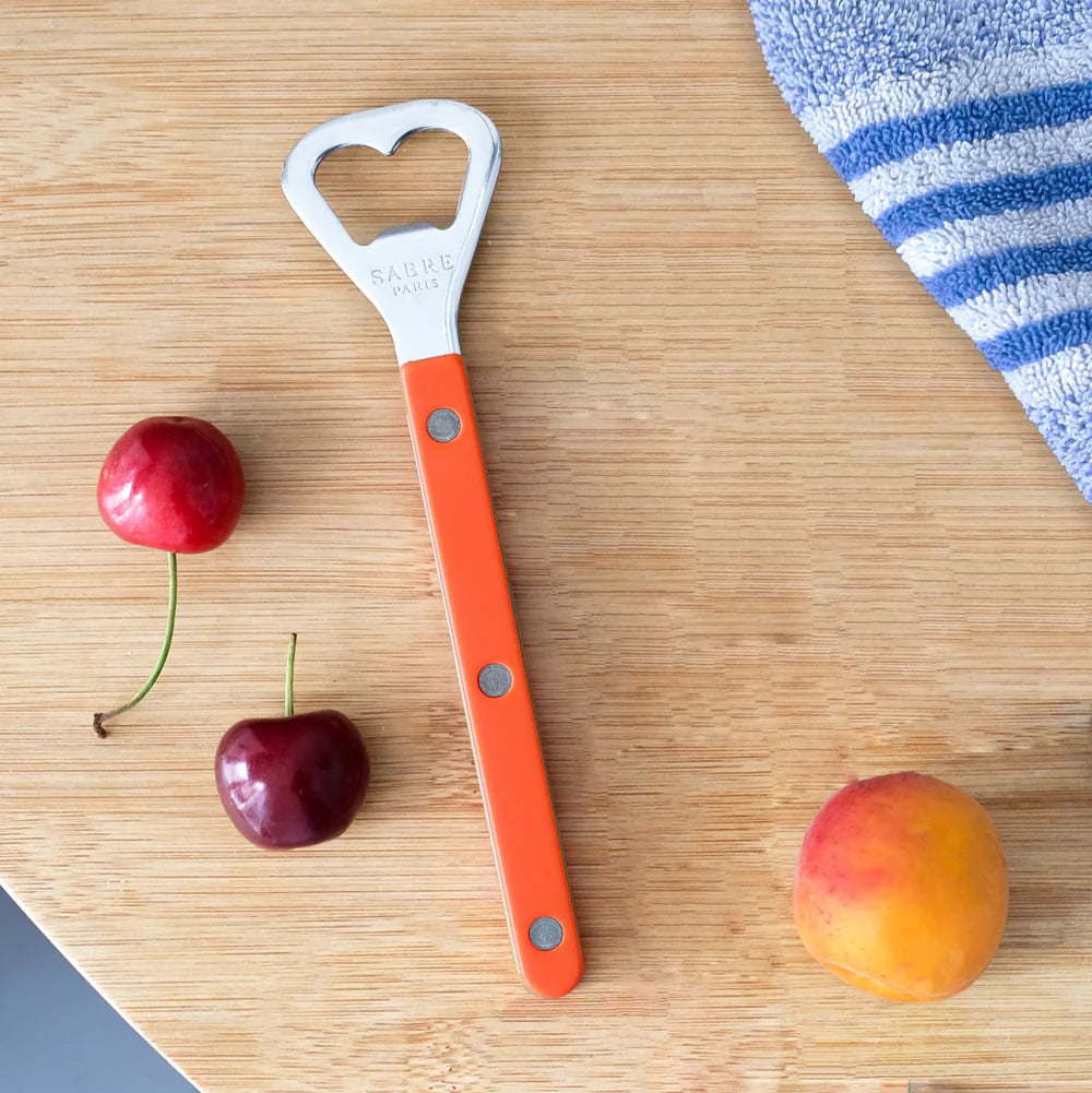 Stainless Steel Bistrot Bottle Opener with Shiny Finish - Perfect for Bars, Restaurants, and Home Entertaining