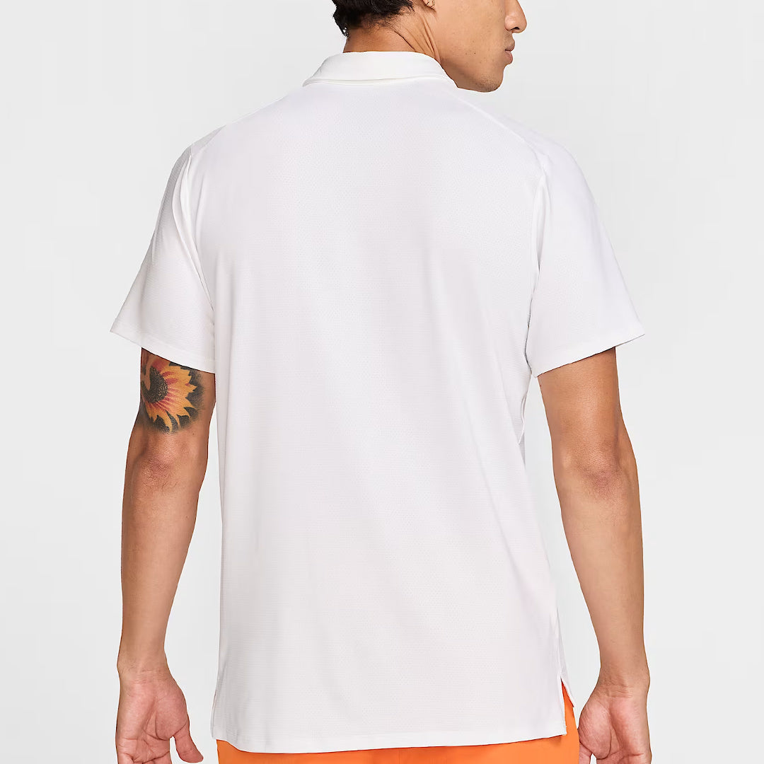 Nike Men's Advantage Polo Shirt - Breathable & Comfortable Golf & Casual Wear - White