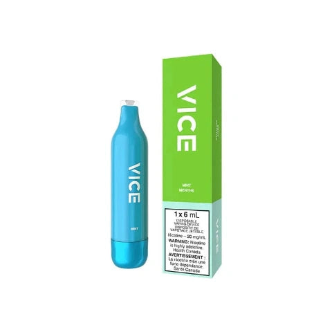 VICE 2500 Puffs Disposable Vape Pen - 6 Pack (Alberta) | Rechargeable & Portable for Travel, Parties, and On-the-Go Vaping