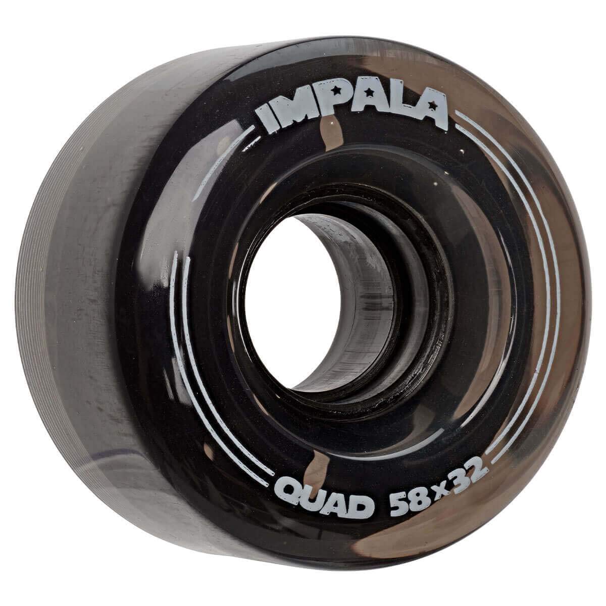 Impala Women's Inline Skate Replacement Wheels 4-Pack - High-Performance Wheels for Roller Skating, Outdoor & Indoor Use