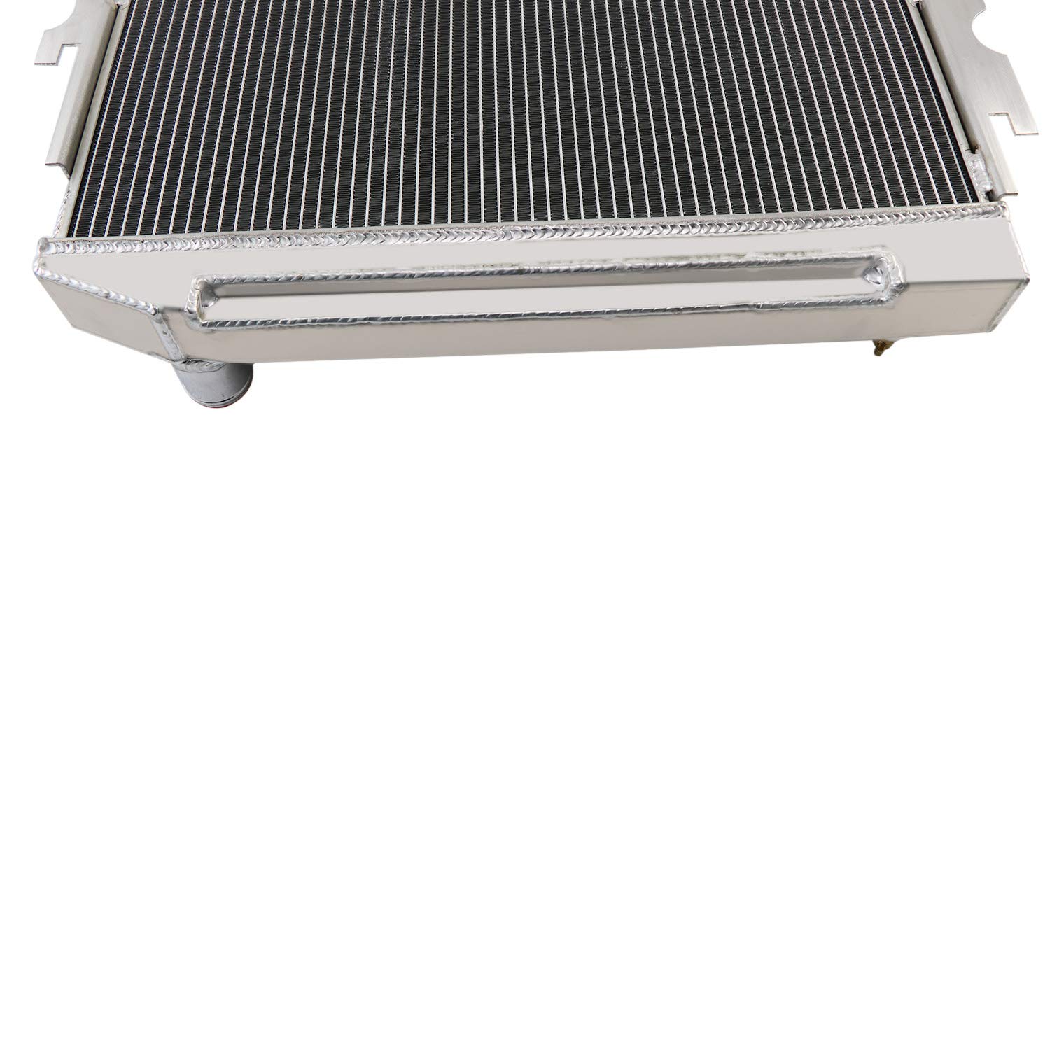 1970-1973 Dodge Charger Coronet Challenger 4-Row Aluminum Radiator - High Performance Cooling for Classic Mopar Muscle Cars - Perfect for Street Racing & Car Restoration Projects