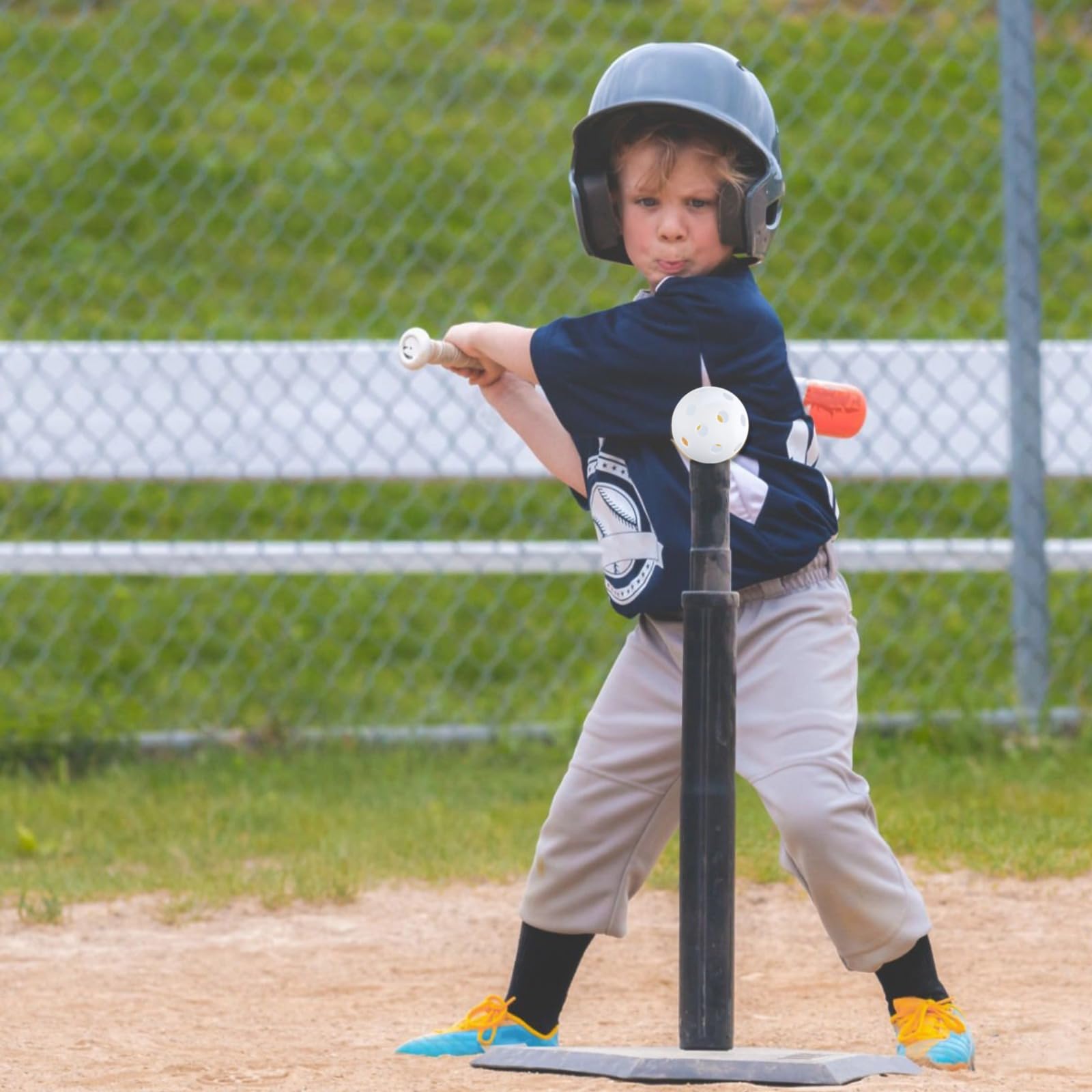 12 Pack Plastic Practice Baseball Softballs - Lightweight 9 Inch Limited Flight Balls for Hitting, Pitching & Batting Training | Perfect for Backyard Practice, Batting Cages & Youth Baseball Drills