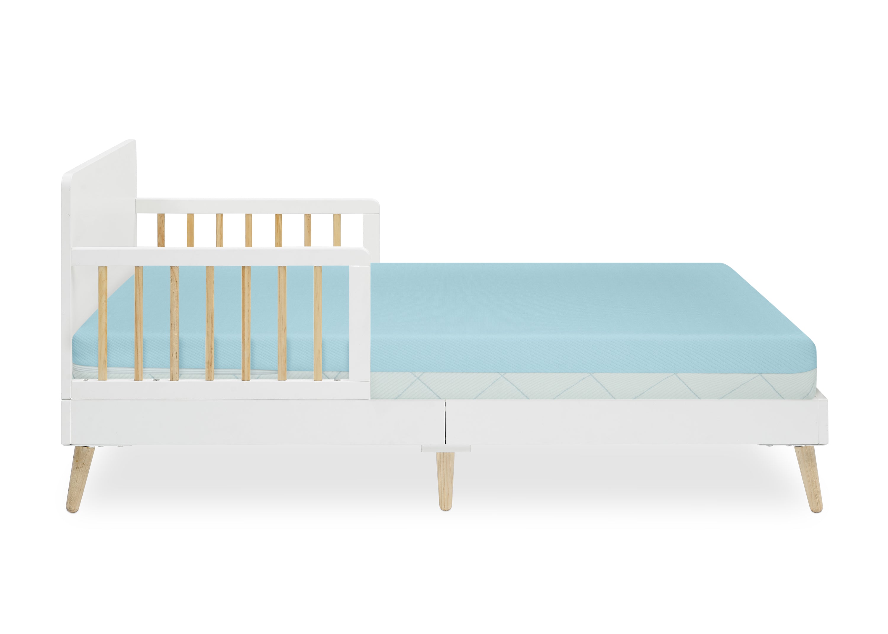 SmartBreathe Washable Toddler Mattress - Breathable & Hypoallergenic Baby Crib Mattress for Safe Sleep | Perfect for Nursery, Daycare & Travel