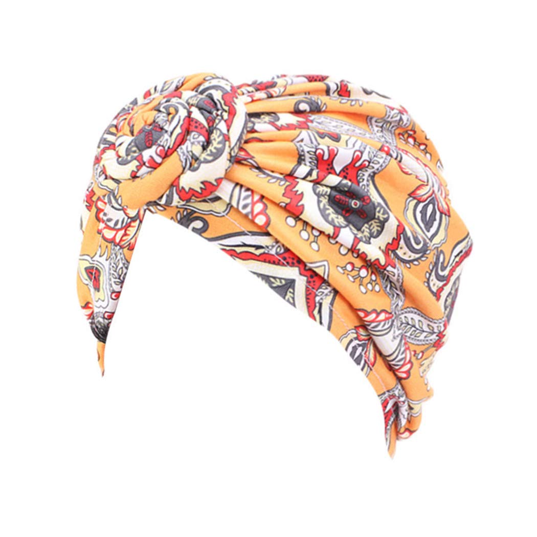xzbailisha Women's African Print Turban Headwrap - Stylish Knot Bandana, Warm Chemo Cap & Fashion Hair Accessory for Everyday Wear, Winter Outfits, and Special Occasions
