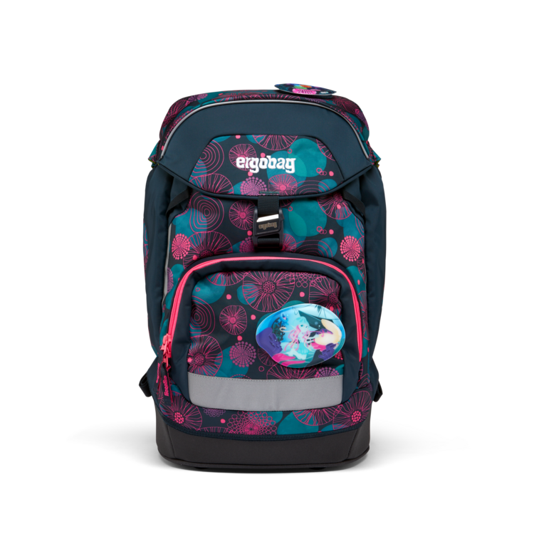 Ergobag Prime School Backpack CoralBear - Lightweight Durable Kids Backpack for Boys & Girls (2024 New Collection) - Perfect for School, Travel & Daily Use