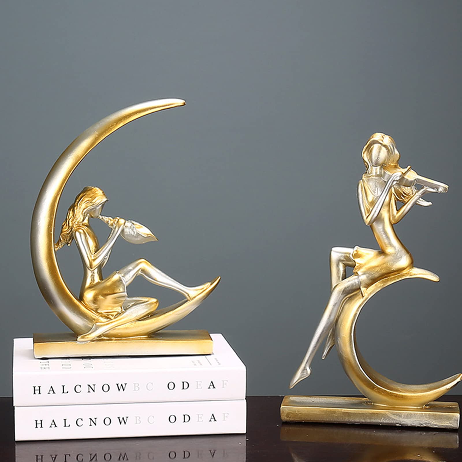 Elegant Yoga Girl Statue - Handcrafted Yoga Lady Figurine for Home & Office Decor, Desktop Sculpture - Perfect for Living Room, Bedroom, Porch & Meditation Spaces
