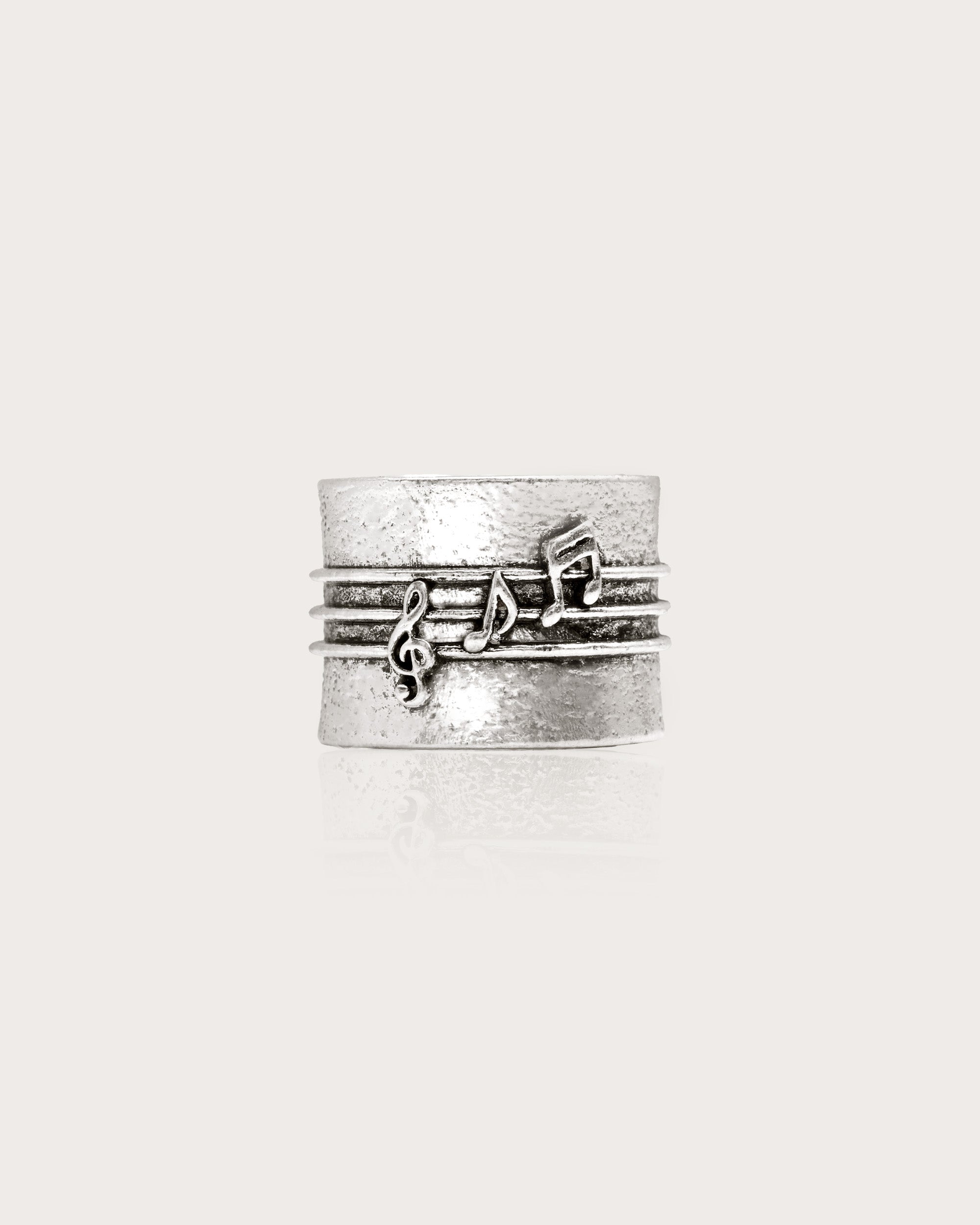 Nocturne Silver Ring for Women - Elegant Moonstone Jewelry, Perfect for Evening Parties & Date Nights | Handmade Boho Chic Accessory Gift