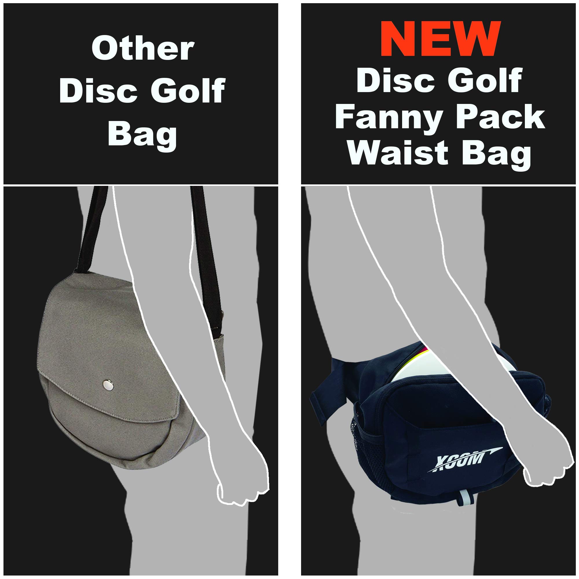 **PDGA Approved Disc Golf Set - 4 Premium Discs with Waist Bag | Includes Distance Driver, Fairway Driver, Mid-Range & Putter | Perfect for Beginners & Pros | Outdoor Sports & Backyard Games**