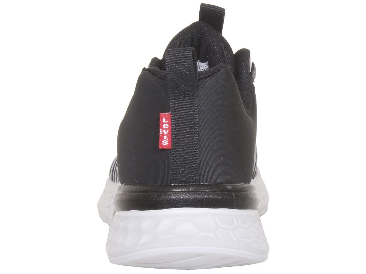 Levi's Men's Newbury-Trail Low-Top Sneakers - Black/Silver Running Shoes Size 10 | Lightweight Comfort for Jogging, Gym Workouts & Casual Wear
