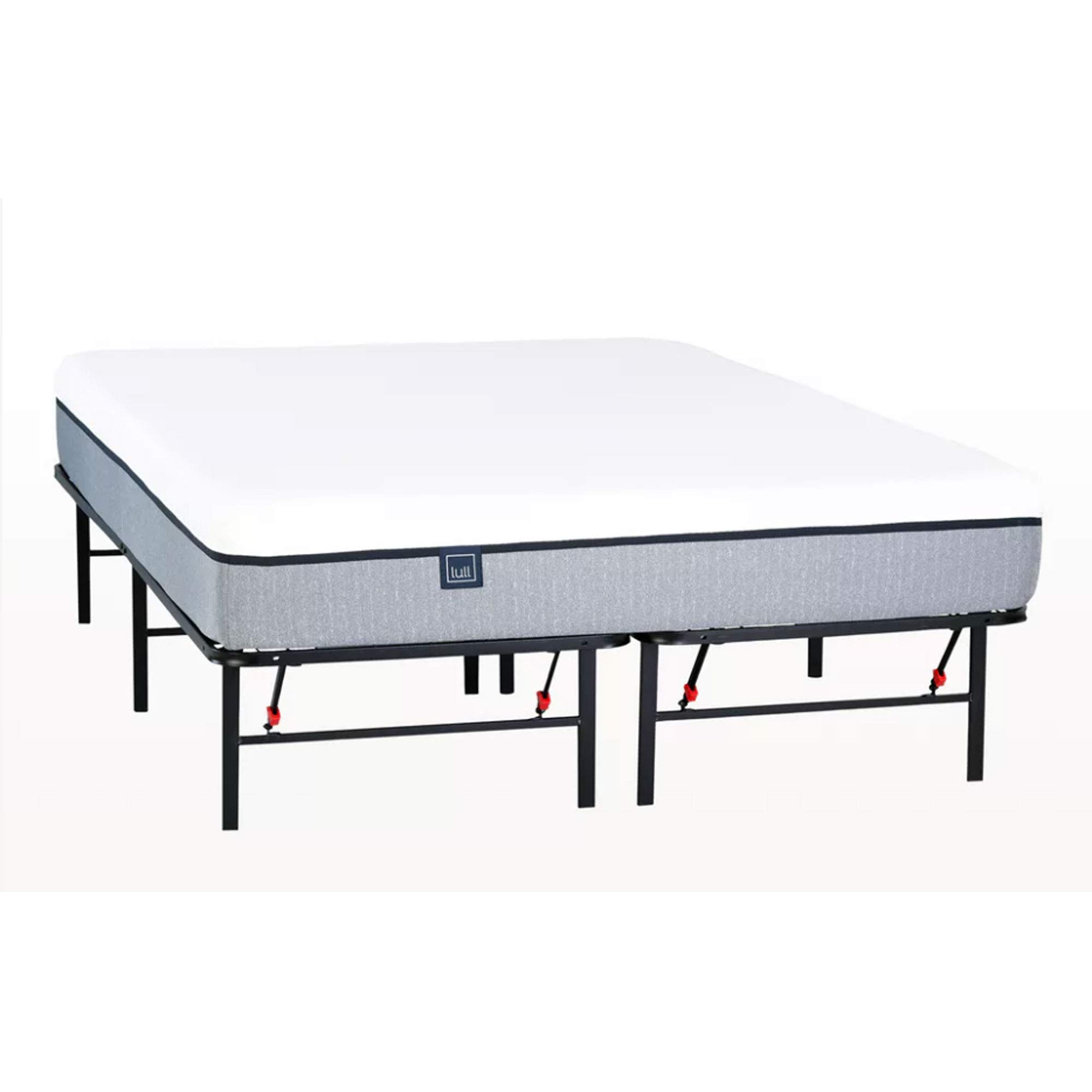 Lull - Sturdy Metal Bed Frame for Twin Beds | Easy Assembly, Silent Support & Under-Bed Storage | Durable Design for Kids Rooms, Guest Bedrooms & Small Spaces