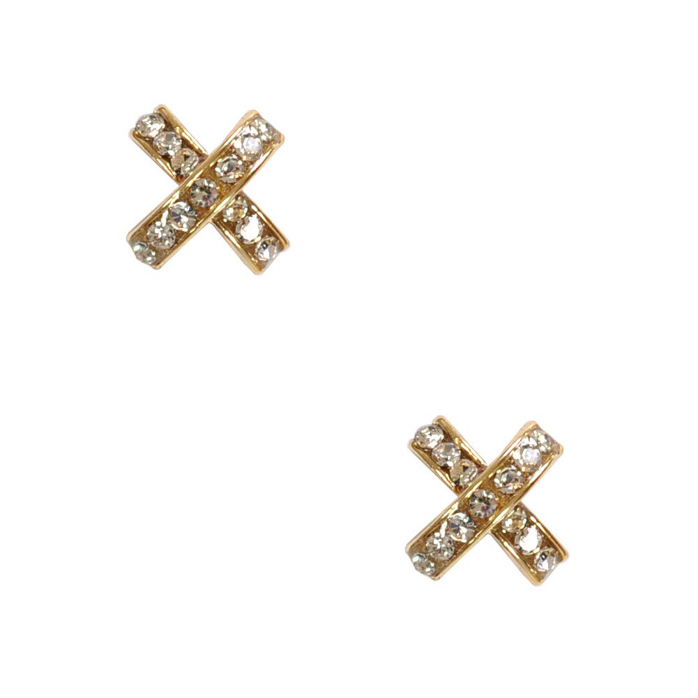 Elegant Gold Crystal Bridal Earrings for Women - Perfect for Weddings, Prom, and Special Occasions