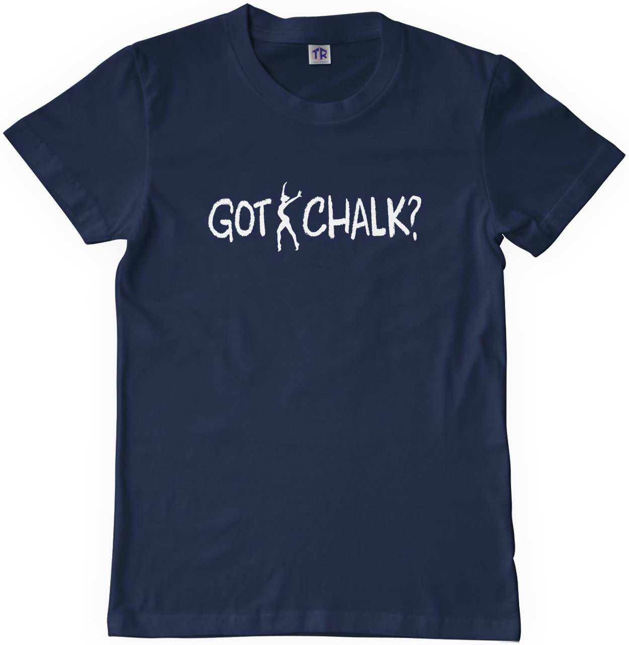 Threadrock Big Girls' Got Chalk Gymnastics Youth T-Shirt - Comfortable Athletic Tee for Gymnastics Practice & Competition - Perfect for Training, Cheerleading & Casual Wear