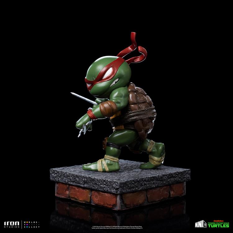 Teenage Mutant Ninja Turtles MiniCo Raphael SDCC 2023 PX Previews Exclusive Action Figure - Collectible TMNT Toy for Fans & Display