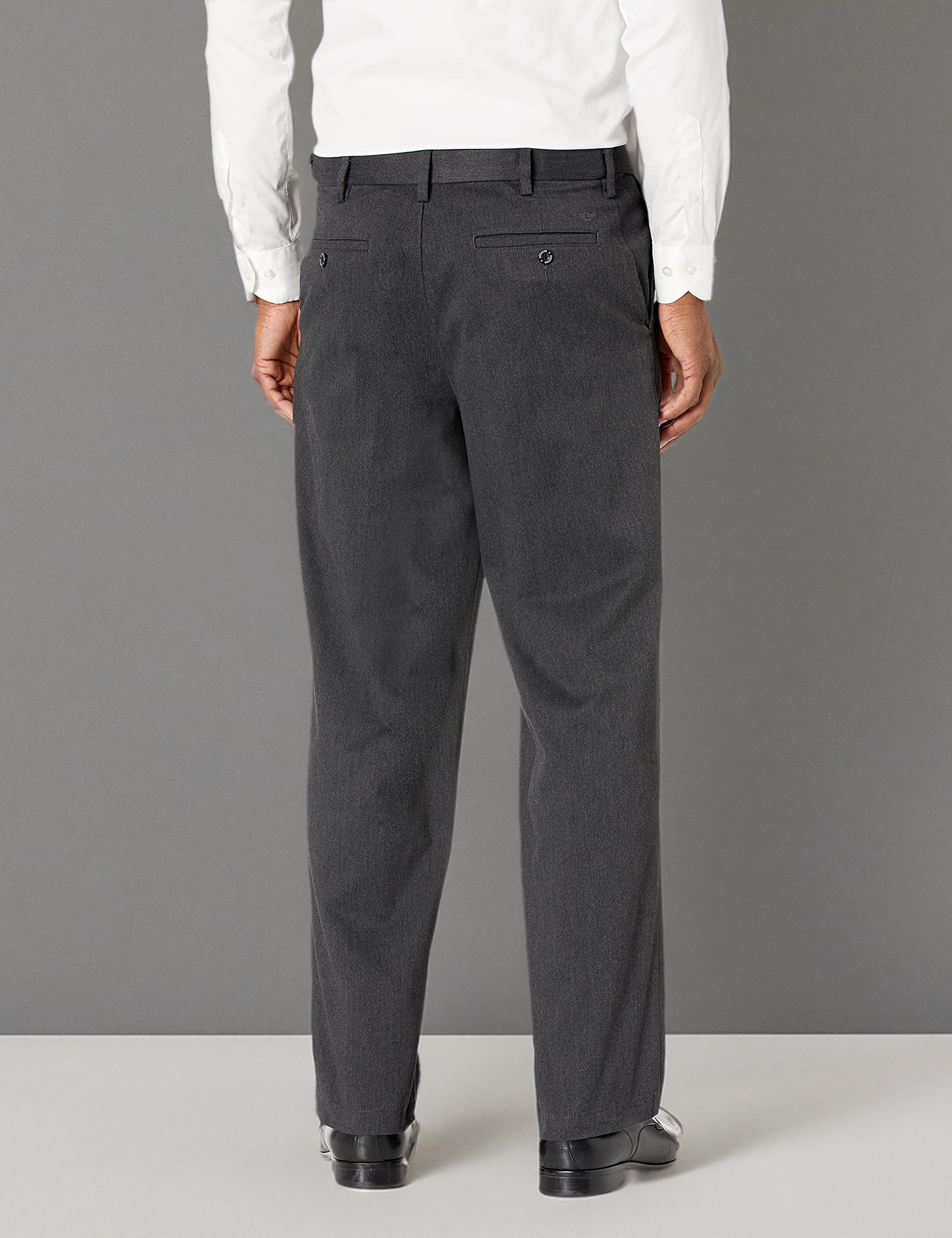 Dockers Men's Relaxed Fit Comfort Khaki Pants - Casual Work Pants for Office & Business Travel | Comfortable Stretch Dress Chinos for Men