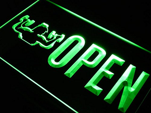 ADVPRO j748-b Open Gym Fitness Center Bar Beer Neon Light Sign - Perfect for Home Gyms, Sports Bars & Man Caves Decor