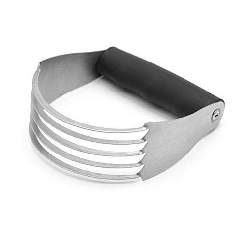 Stainless Steel Pastry Blender - Dough & Butter Cutter for Baking Cookies, Pies & Pastries - Heavy Duty Kitchen Tool for Mixing Flour, Oil & Dough - Perfect for Home Bakers & Professional Chefs