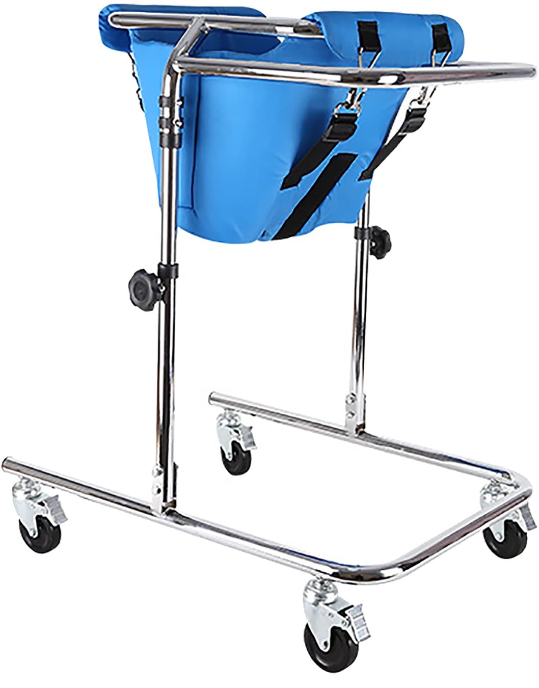 Adjustable Height Pediatric Walker for Kids 80-120cm - Folding Mobility Aid Rollator with Removable Seat for Children with Cerebral Palsy | Standing Frame for Toddlers, Home & Therapy Use