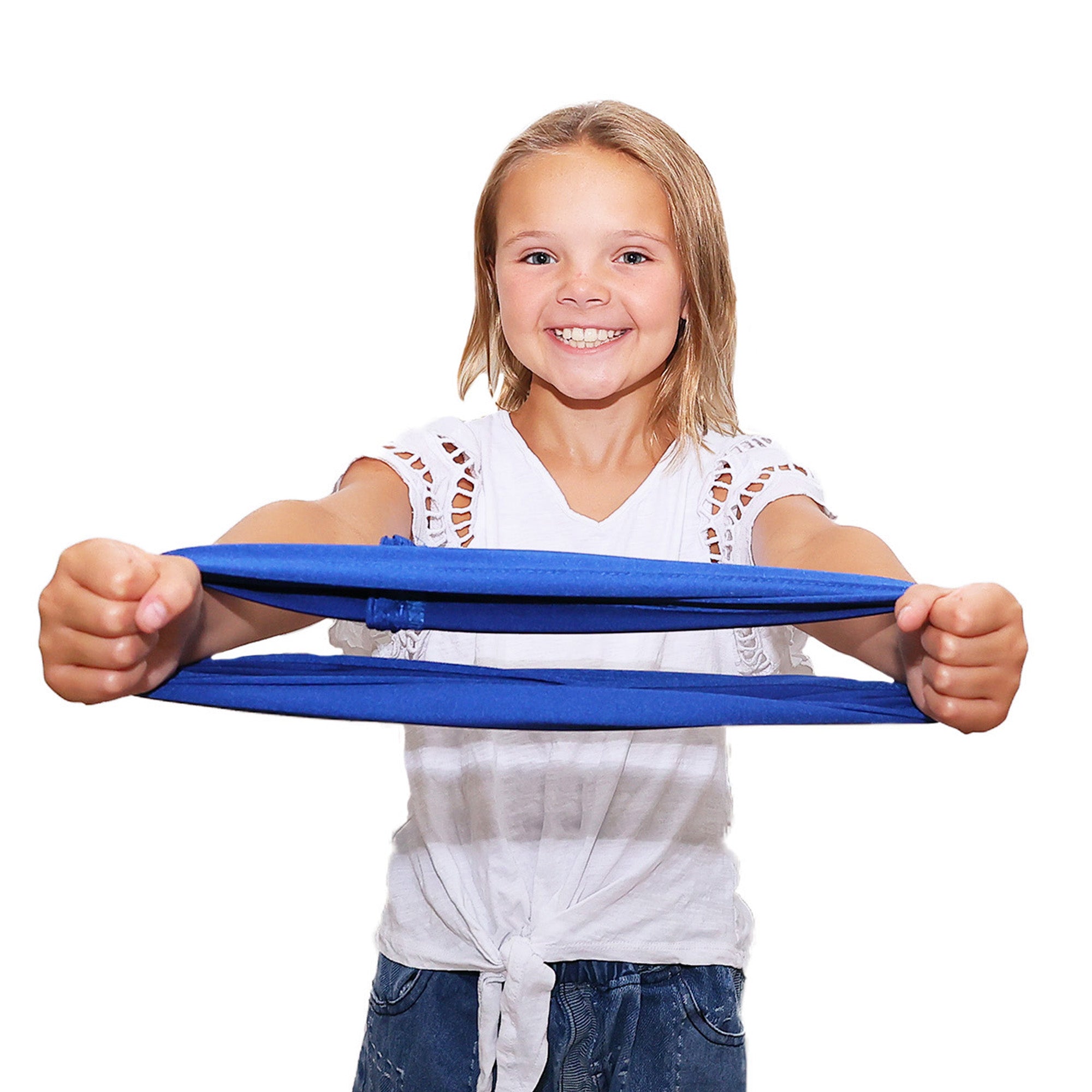Bouncyband Calming Stretchy Band Fidget Toy for Kids & Adults - Sensory Stress Relief & Focus Tool for ADHD, Autism, Anxiety - Classroom, Office, Home Use