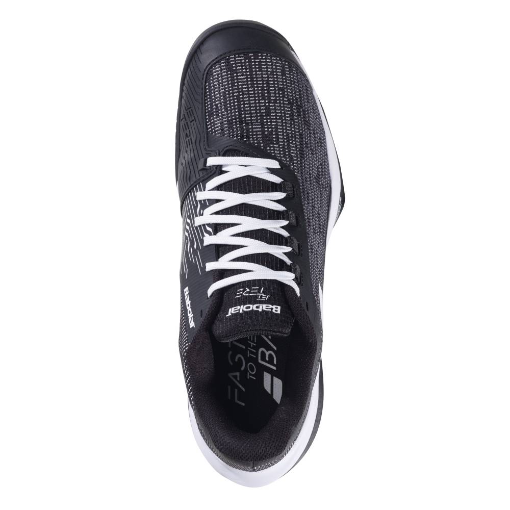 Babolat Jet Tere 2 AC Men's Tennis Shoes - Lightweight & Durable Performance Court Shoes for Men (Black/White) - Perfect for Competitive Matches & Training Sessions