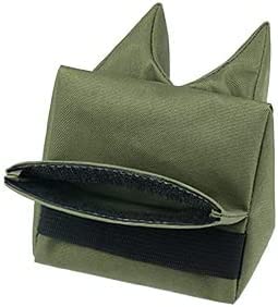 Feyachi Premium Shooting Rest Bags - Front & Rear Support Sandbag Stand for Rifle, Gun, Hunting & Target Practice - Unfilled (2pcs) - Ideal for Bench Rest Shooting, Hunting, and Outdoor Photography