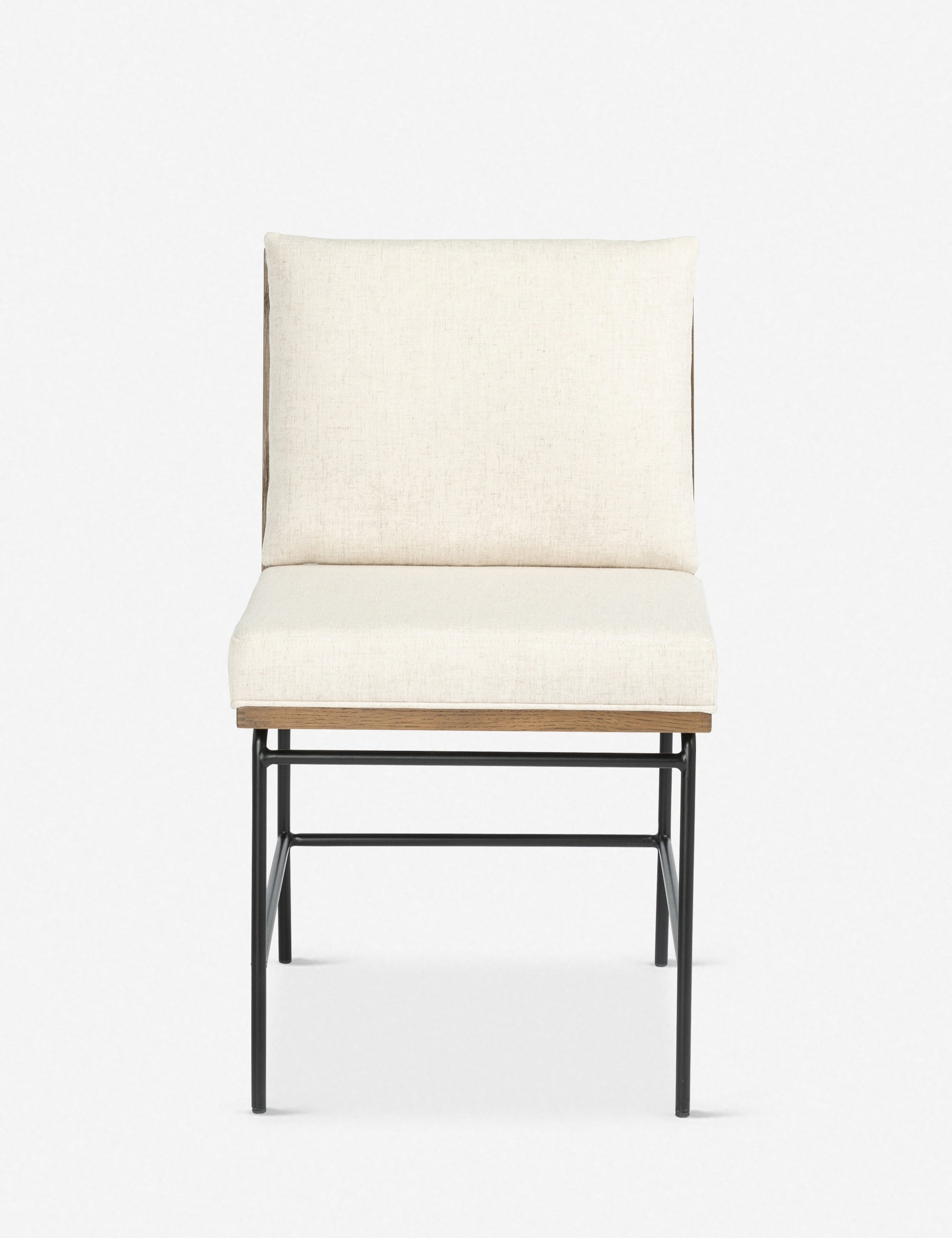 Adrien Dining Chair - Modern Wooden Dining Room Chair with Upholstered Seat - Perfect for Kitchen, Dining Room, and Home Office