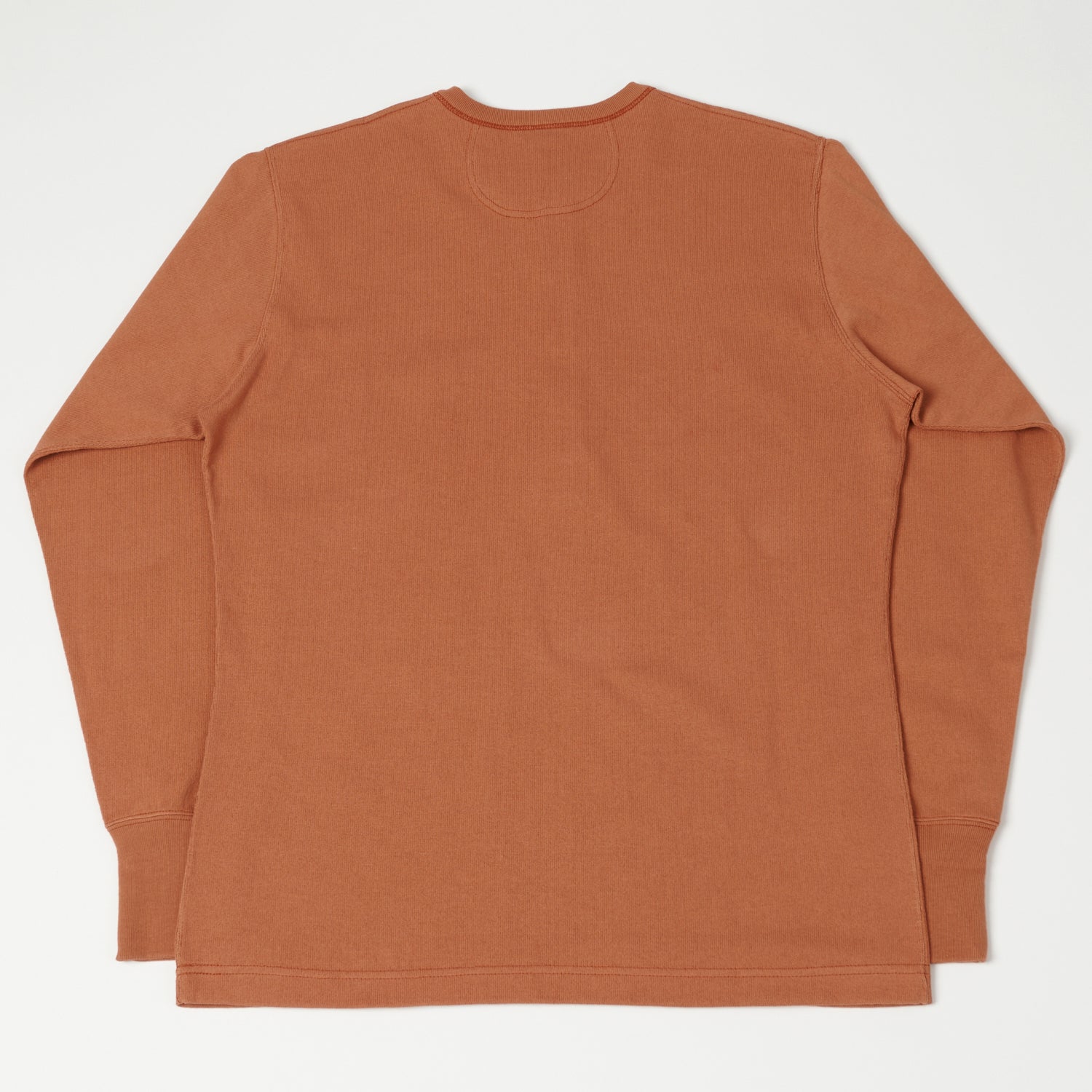 Freewheelers 2235002 Power Wear 'U.S Amphibious' Long Sleeve Henley Shirt - Old Rose - Vintage Military Style for Outdoor Adventures & Casual Wear