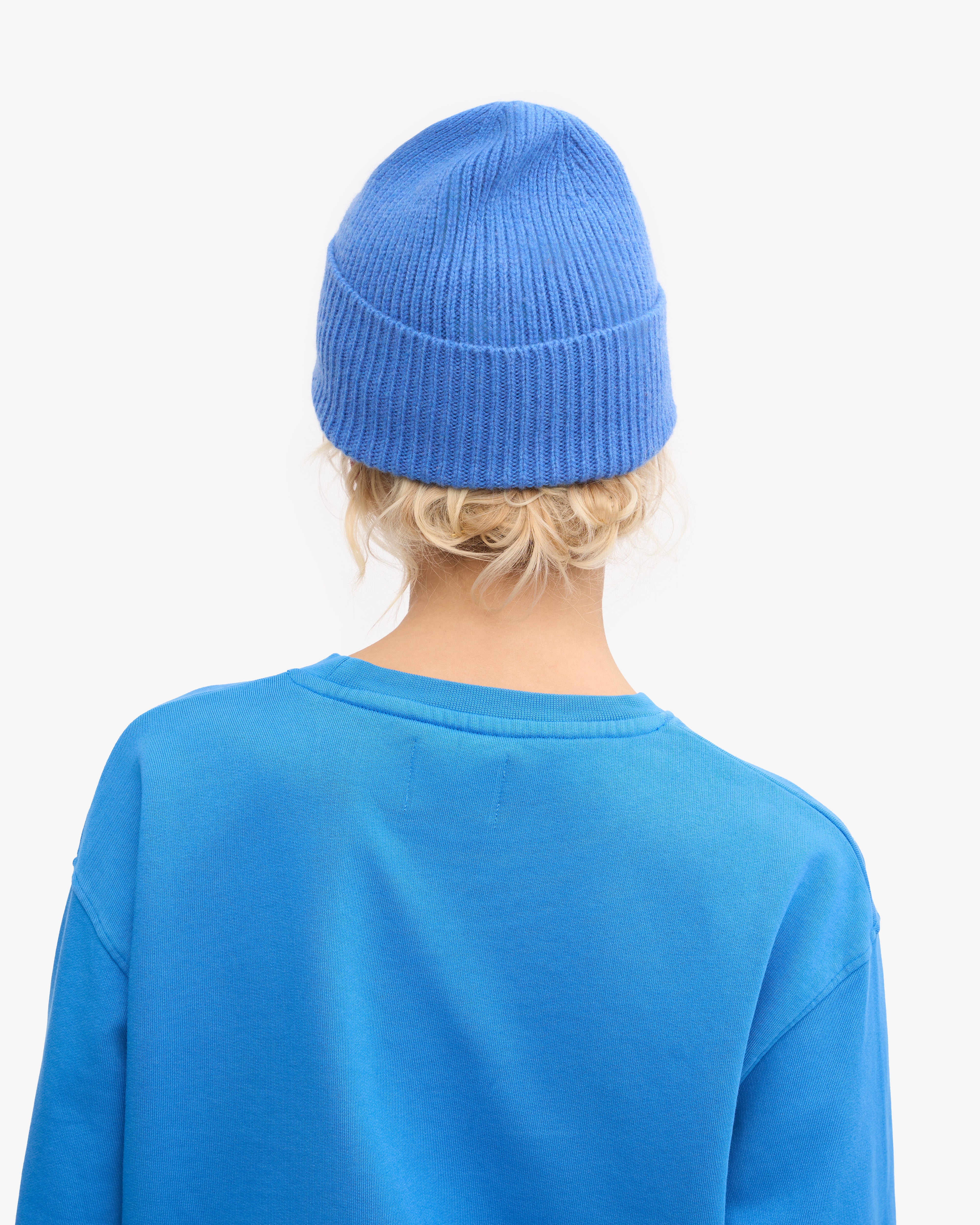 Premium Merino Wool Beanie - Soft & Warm Winter Hat for Men & Women - Pacific Blue - Ideal for Skiing, Hiking & Outdoor Activities