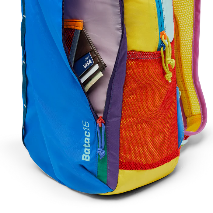 Batac 16L Backpack - Lightweight & Durable Daypack for Hiking, Travel & School - Water-Resistant & Comfortable Design for Outdoor Adventures & Daily Use