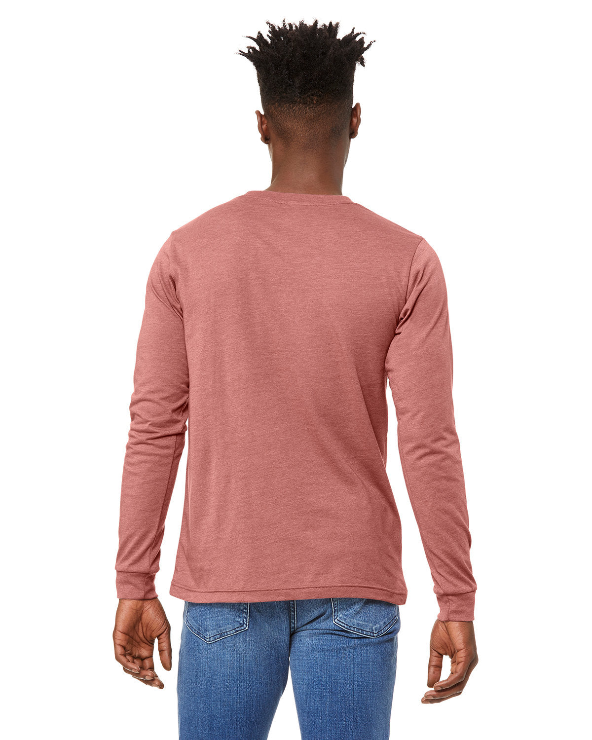 Bella + Canvas 3501CVC Unisex CVC Jersey Long Sleeve T-Shirt - Soft Comfort Fit Crewneck Tee for Men & Women - Perfect for Casual Wear, Layering & Everyday Outfits