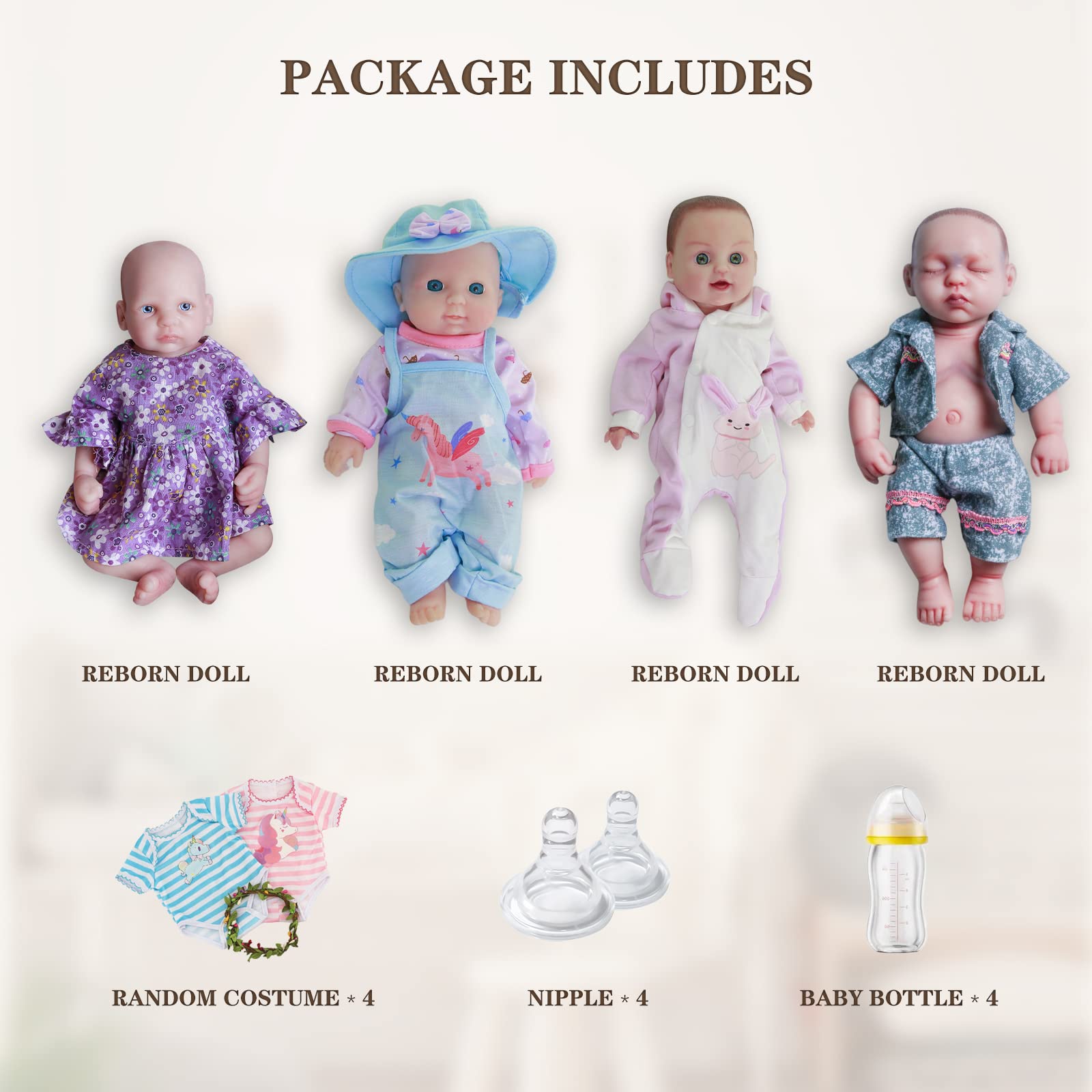 Realistic Soft Silicone Reborn Baby Doll - Lifelike Newborn Baby Doll with Full Body Silicone, Not Vinyl | Perfect for Collectors, Photography Props, Therapy & Gift Giving