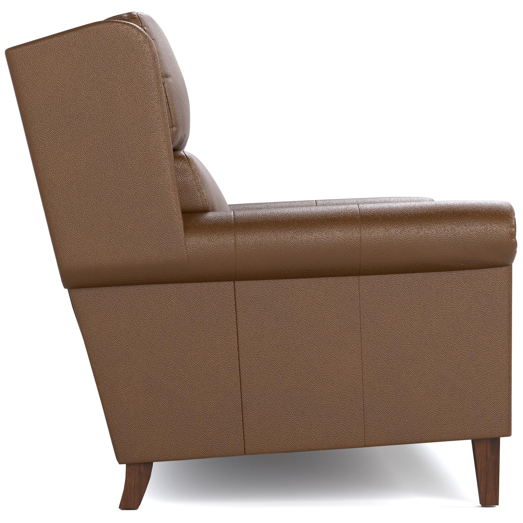 Woodlands Small Roll Arm Loveseat - Compact Two-Seater Sofa for Small Spaces | Perfect for Apartments, Living Rooms & Cozy Corners