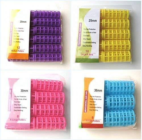 SIYAA Large Hair Rollers Set - 8PCS 25mm/1
