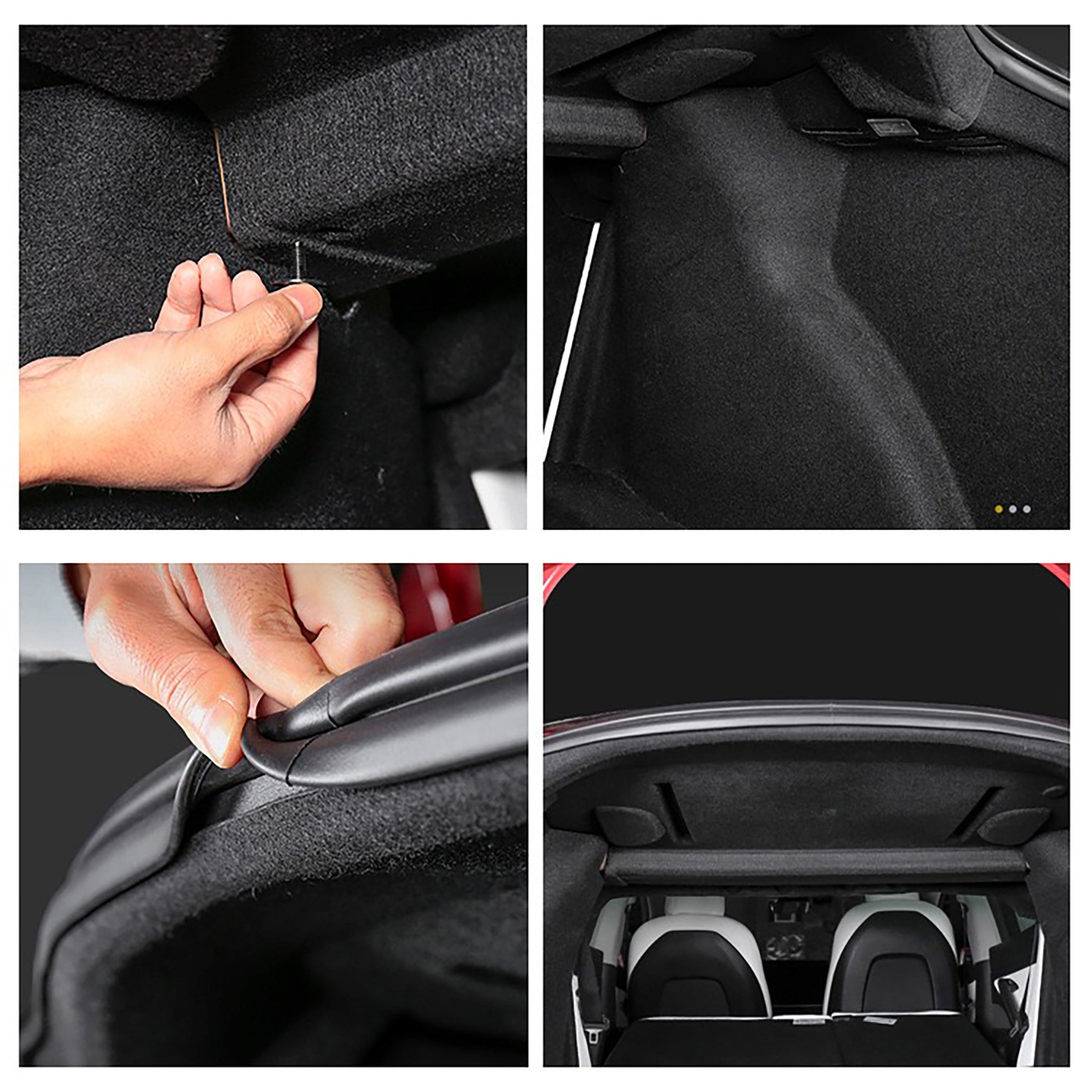 Premium Rear Trunk Soundproof Mat for Tesla Model 3 (2017-2023) - Noise Reduction Cargo Liner, Waterproof & Durable Protection - Perfect for Road Trips, Grocery Hauling & Everyday Use