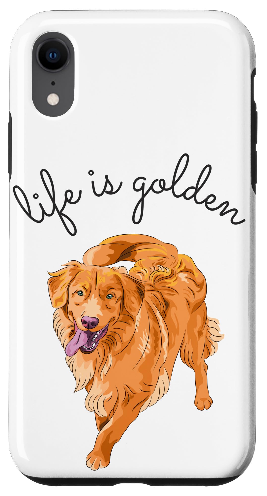 iPhone XR Case - Golden Retriever 