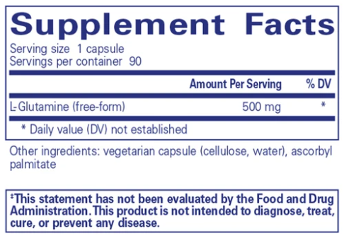 Premium L-Glutamine 500mg Supplement for Muscle Recovery, Immune Support & Gut Health – Ideal for Athletes, Fitness Enthusiasts & Digestive Wellness