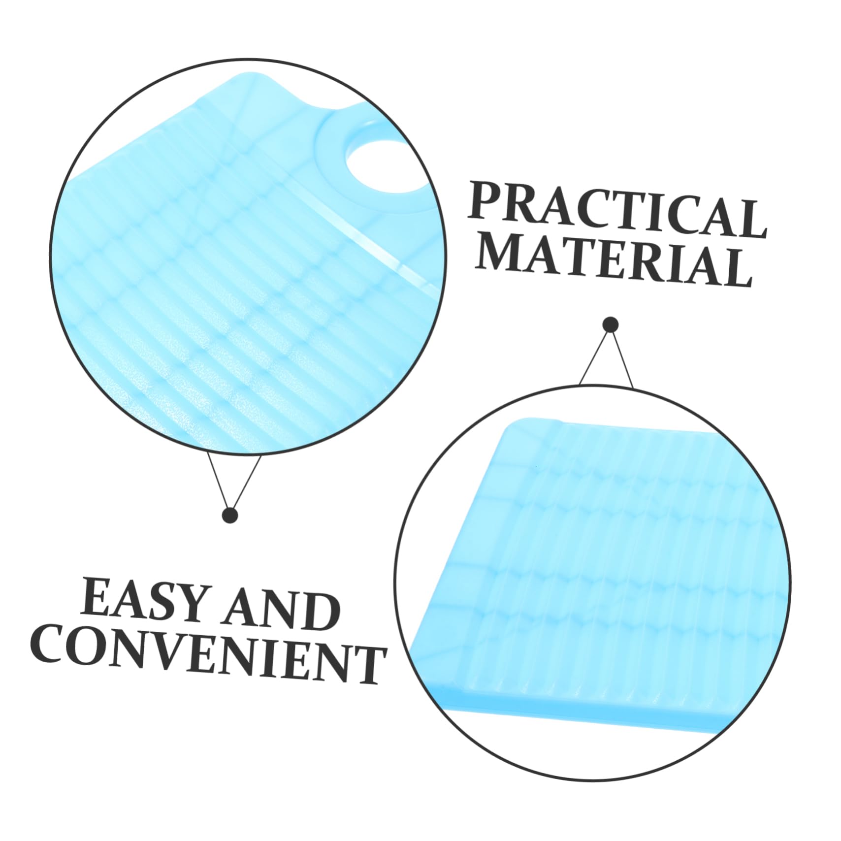 Portable Mini Washboard for Laundry - Compact Travel Washing Board for Clothes | Camping, RV Trips & Emergency Use